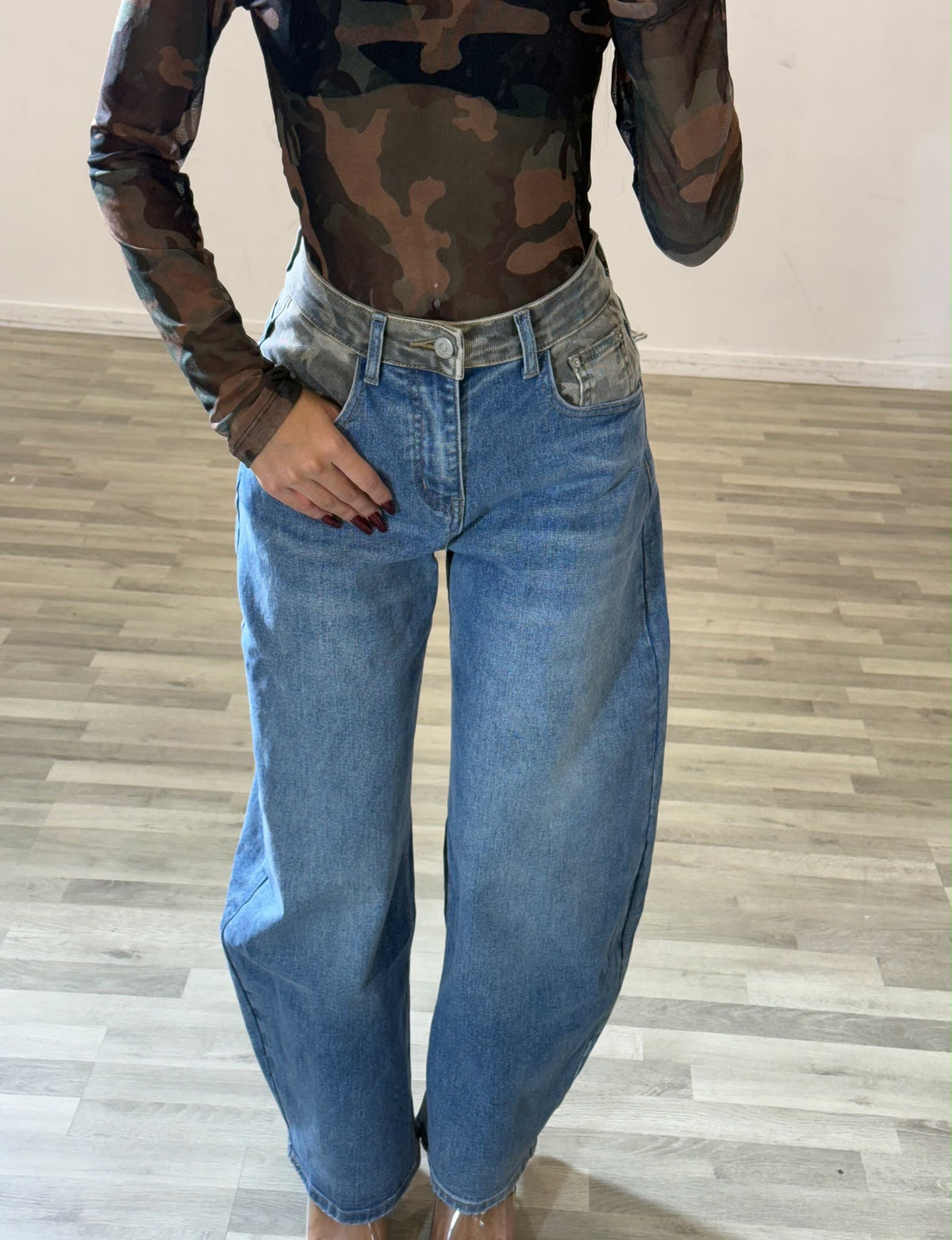 jeans ballon army