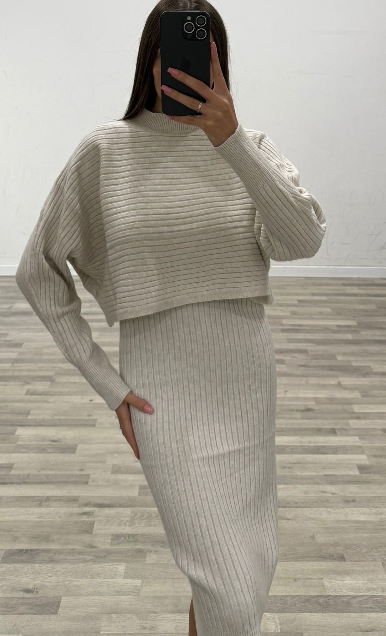 vestito con maglia just woman