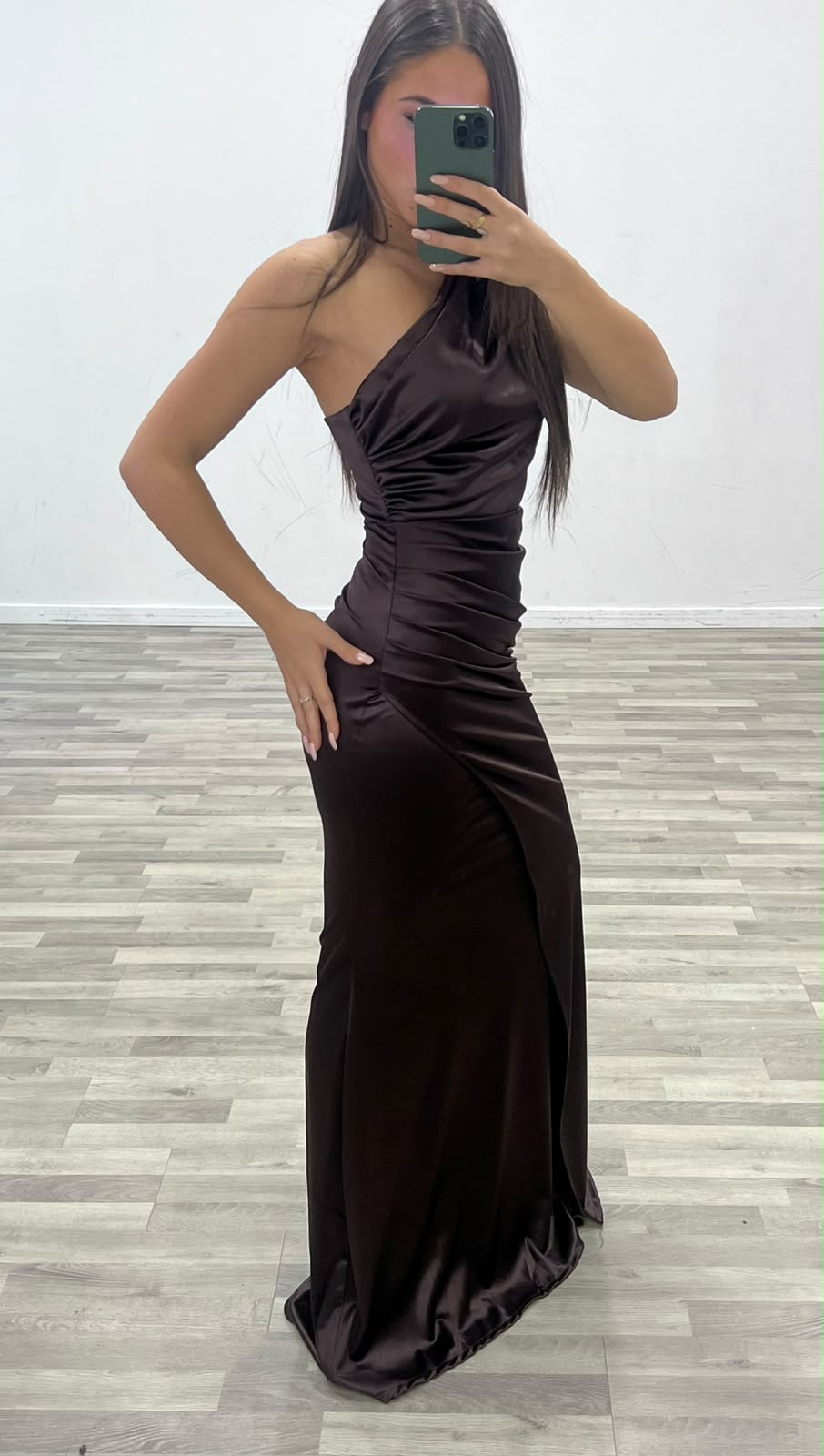 vestito monospalla dea