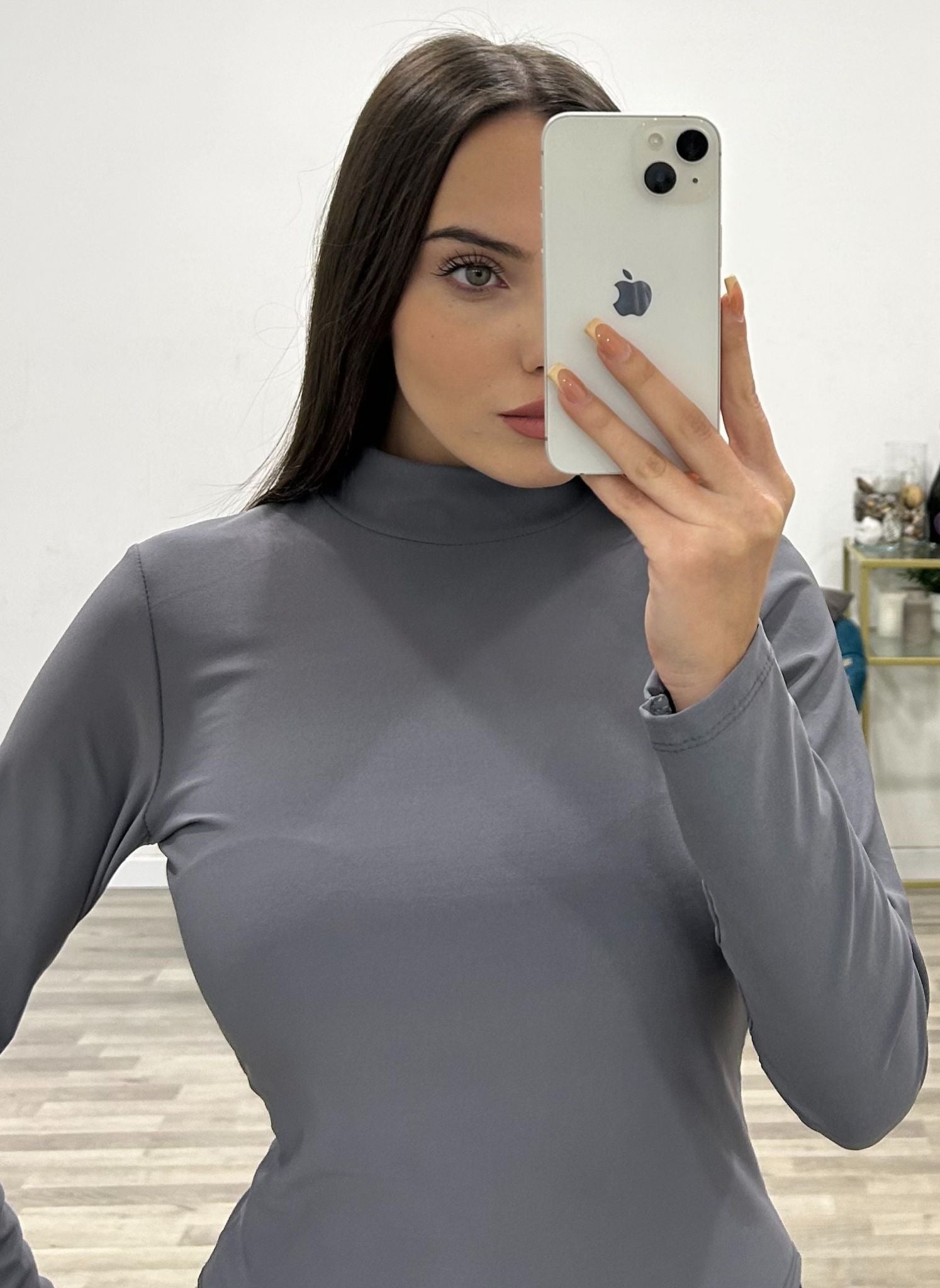 body lupetto scollato dietro