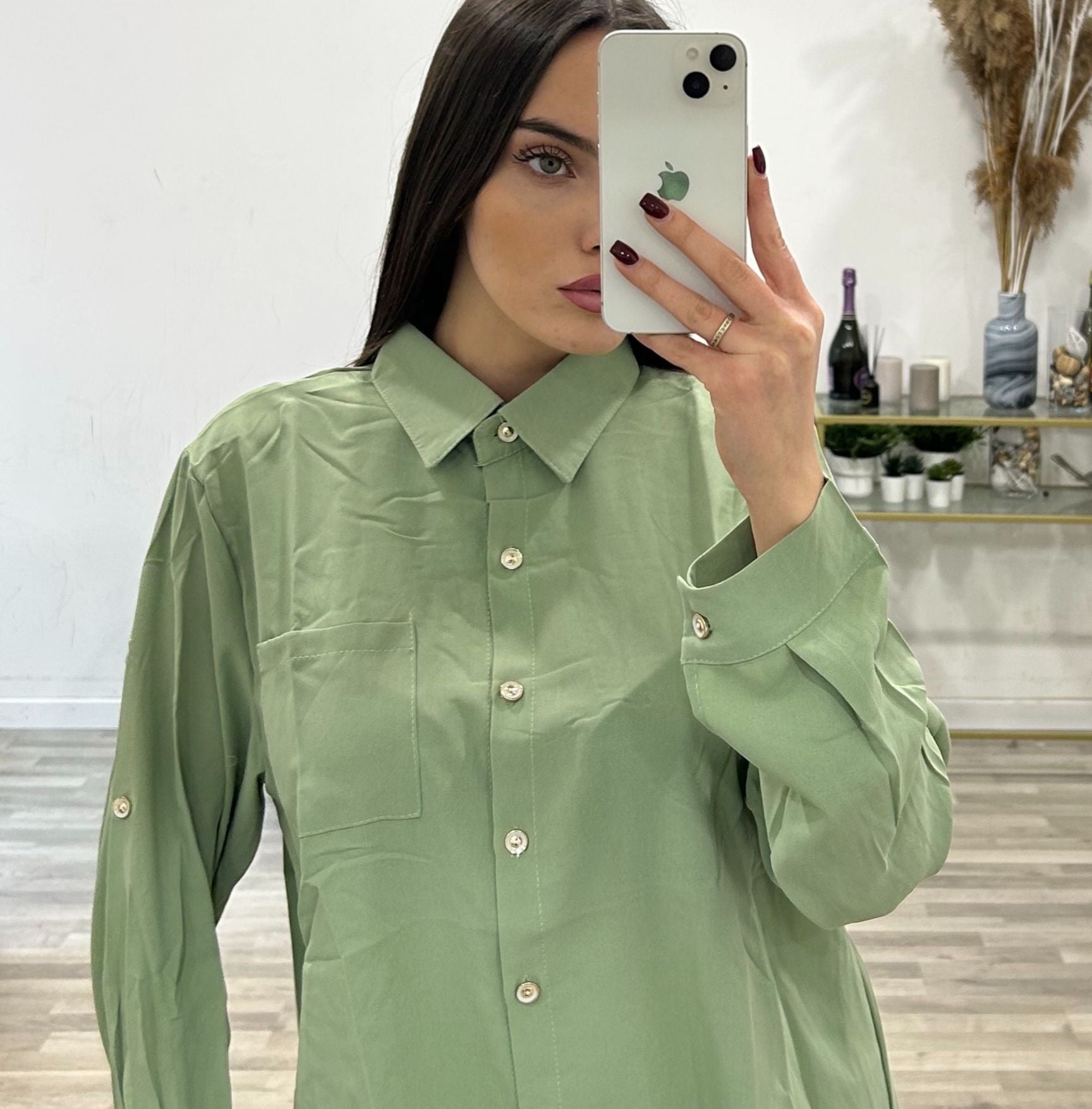 camicia tinta unita londra