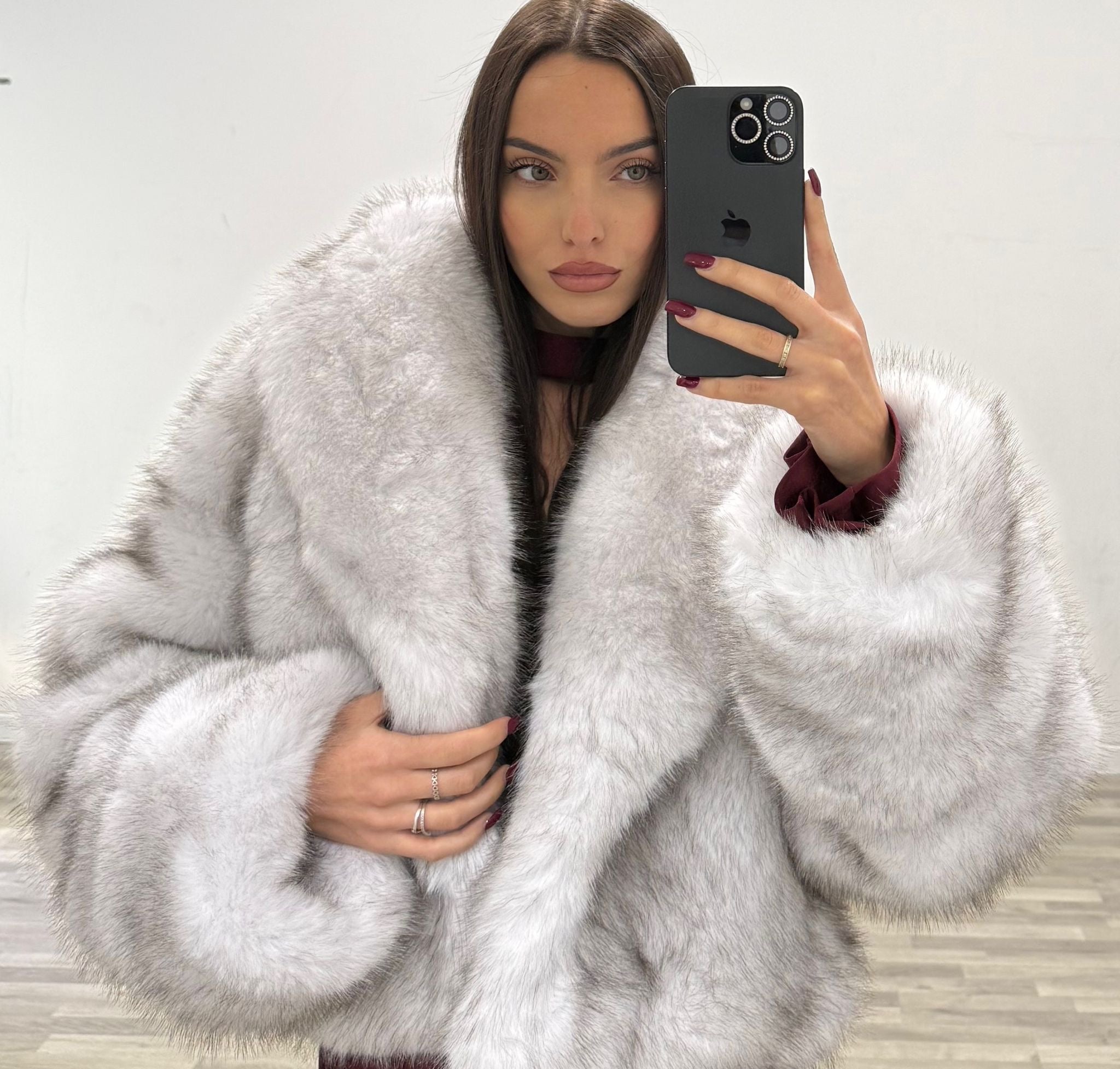 pelliccia white sabry