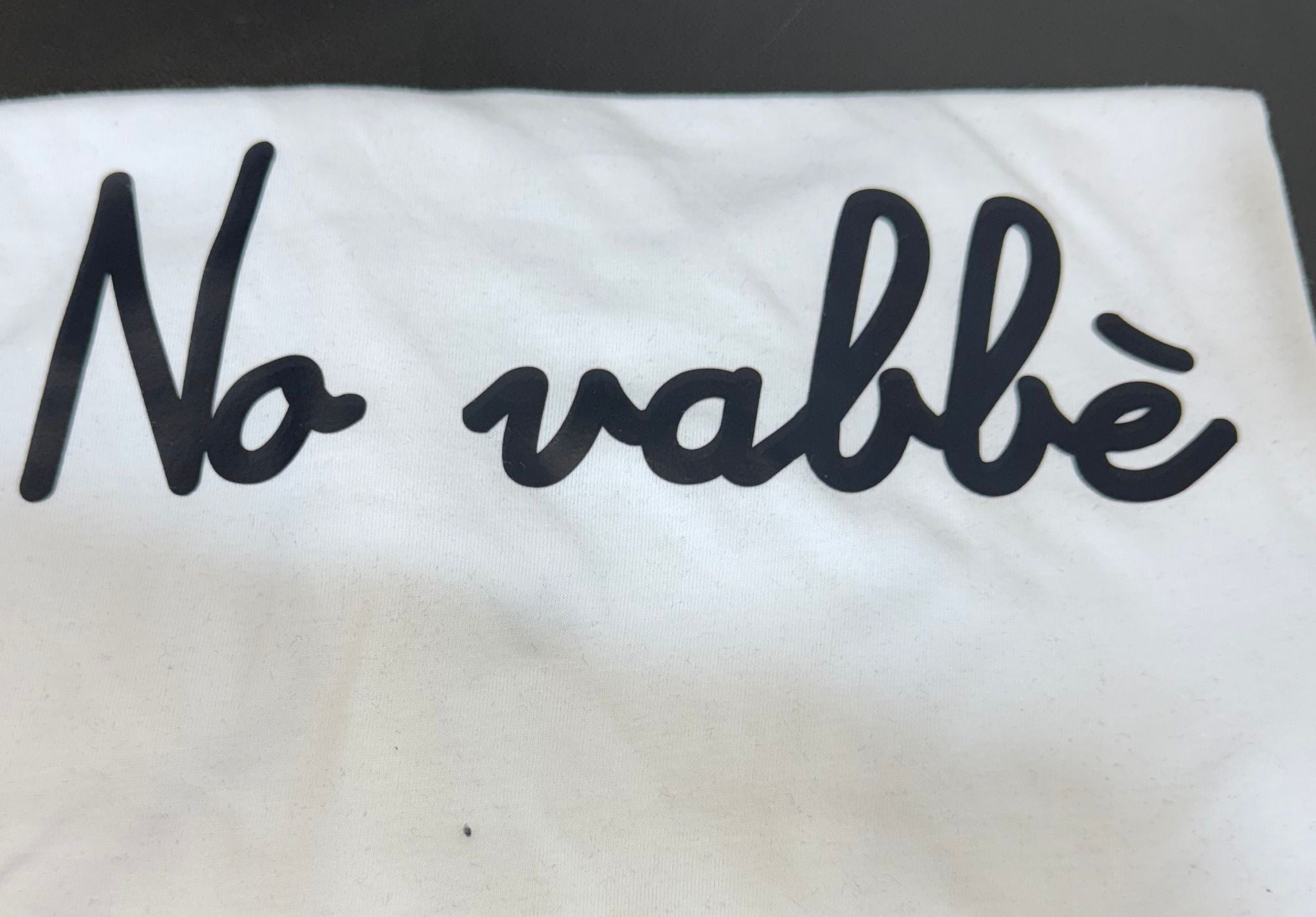 t-shirt no vabbe'