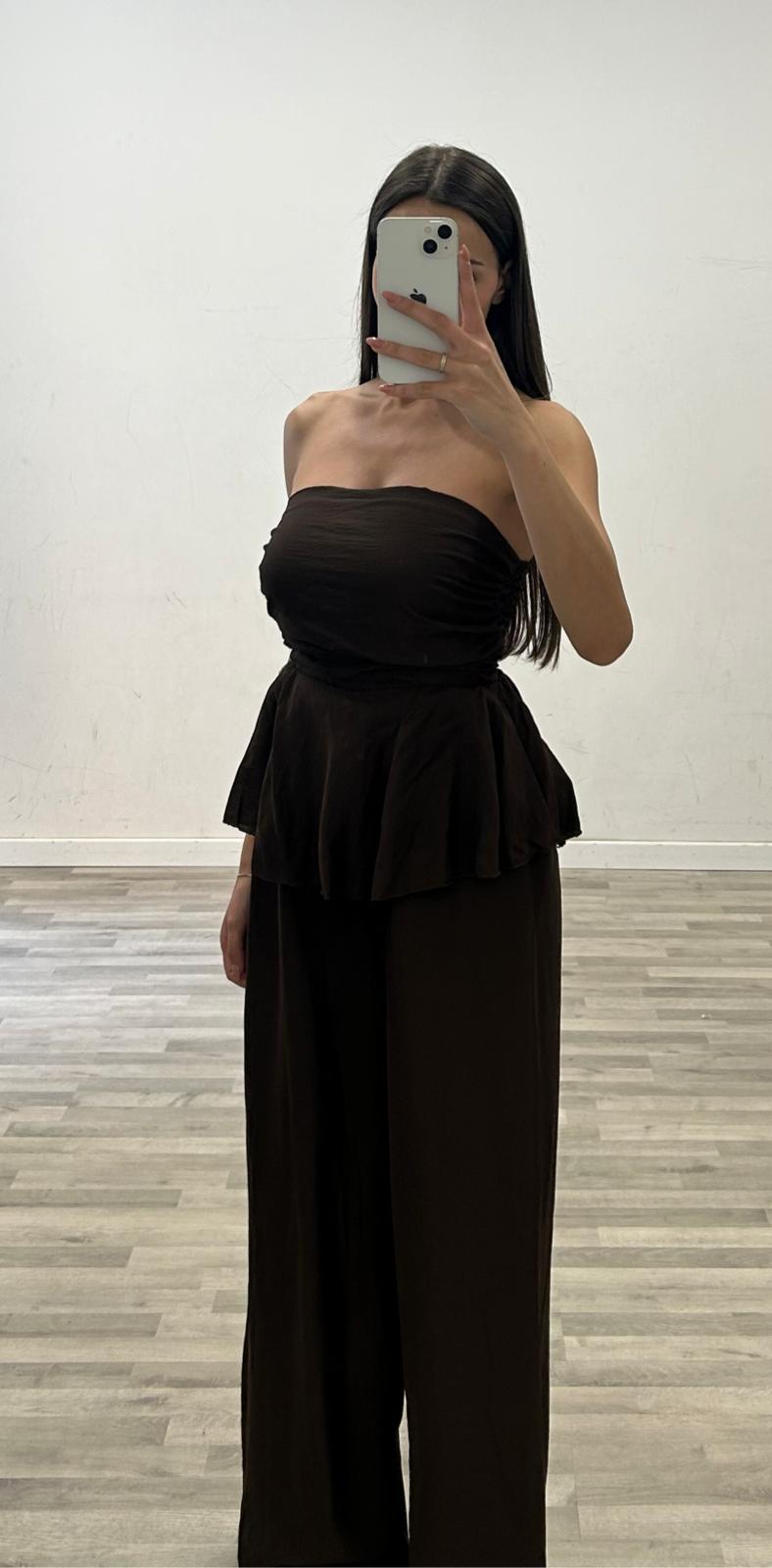 completo top e pantalone