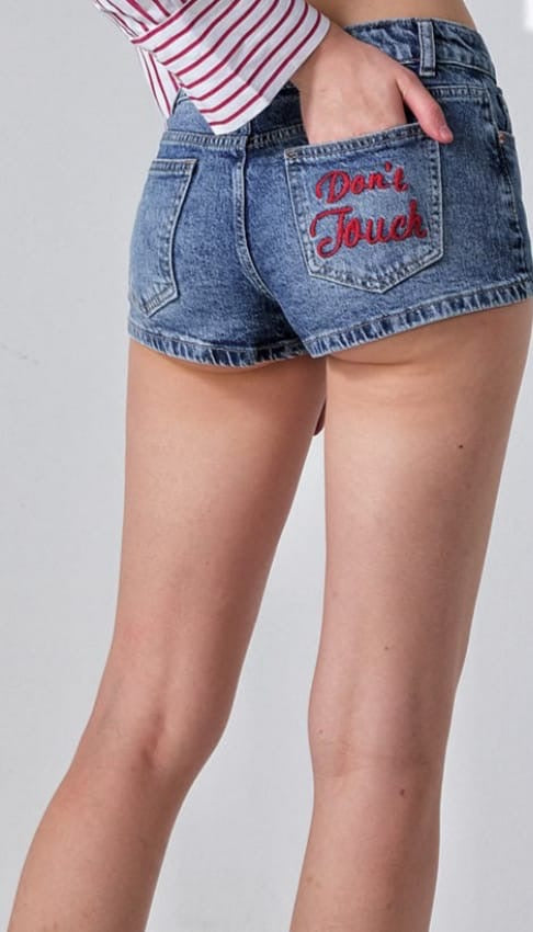 short di jeans don't touch