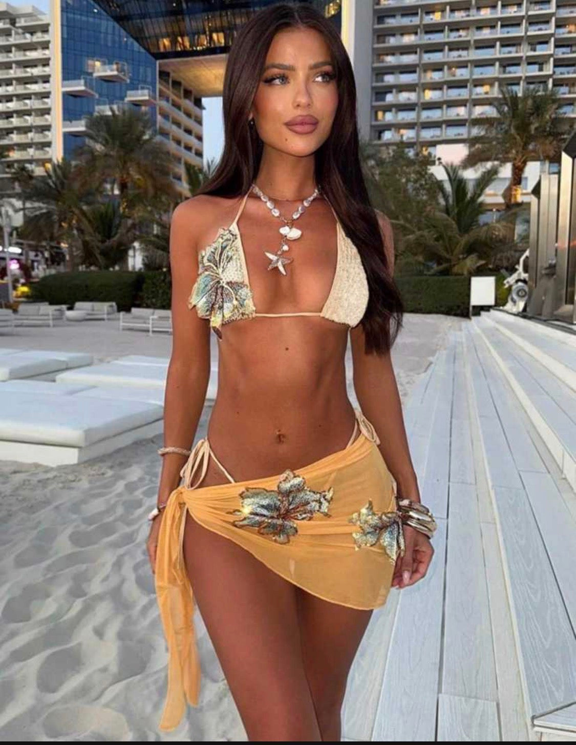 costume copacabana con pareo