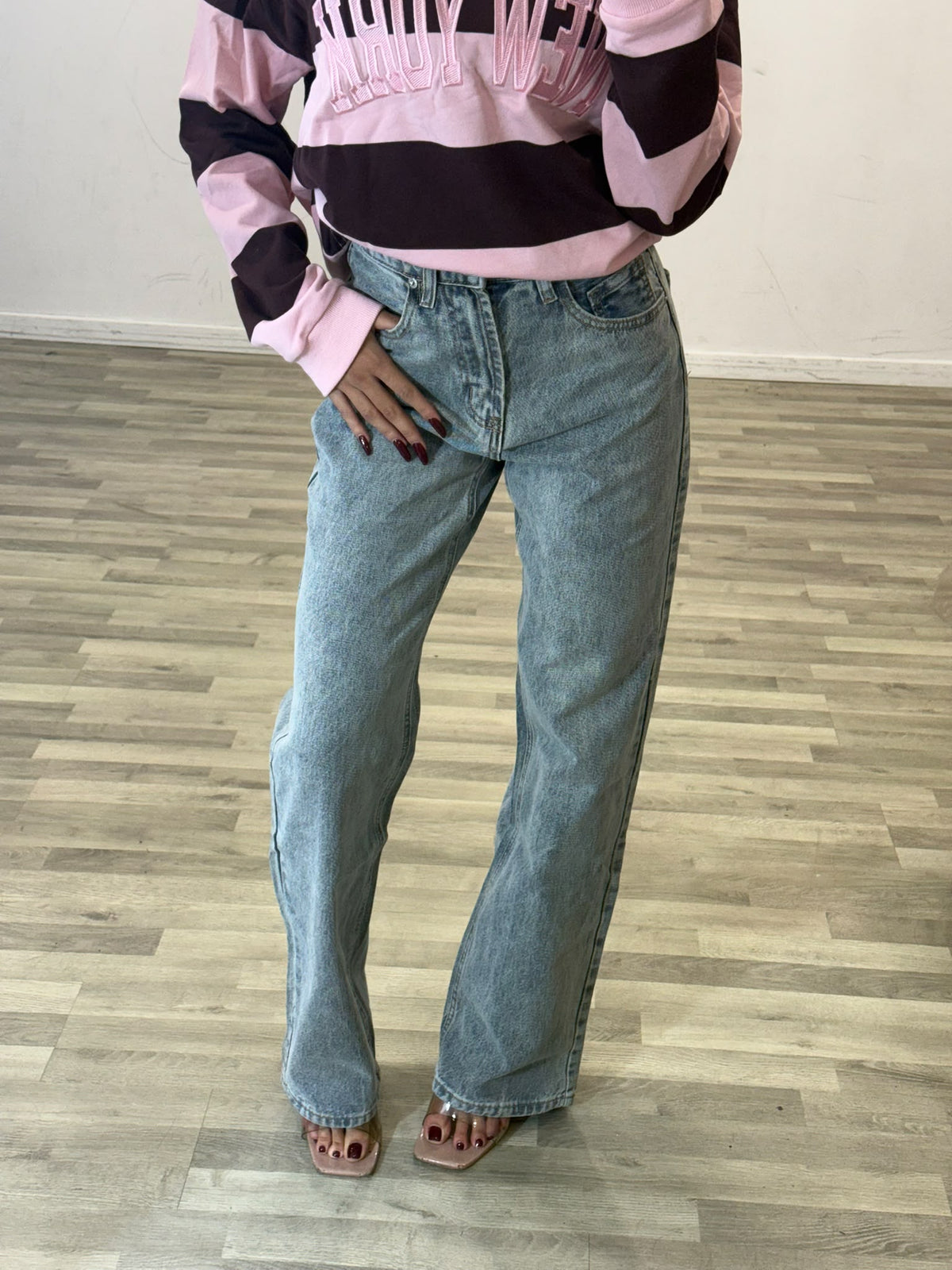jeans palazzo light