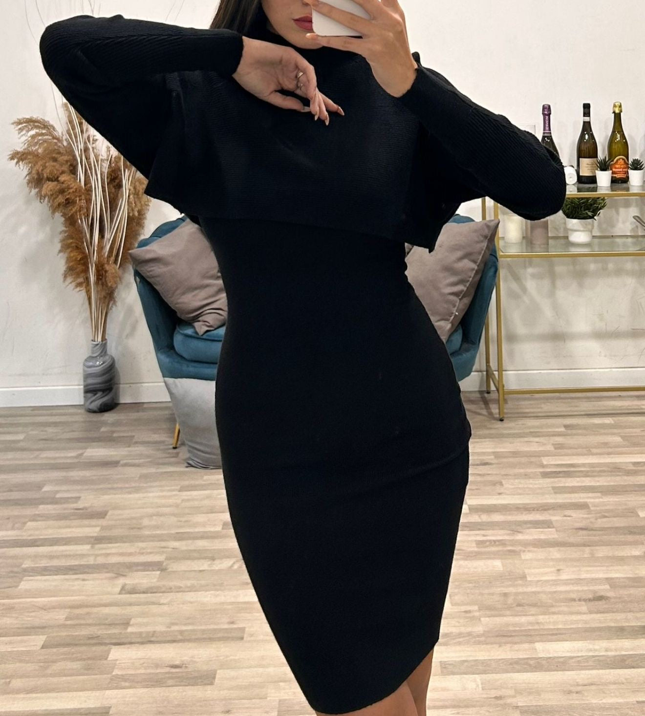 vestito con maglia