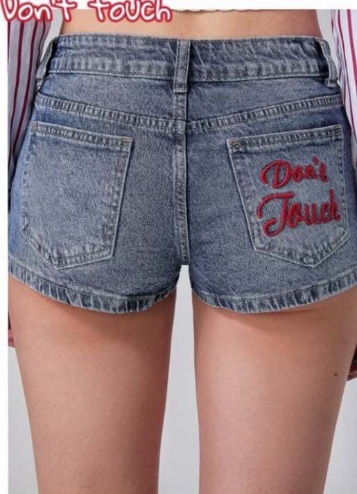 short di jeans don't touch