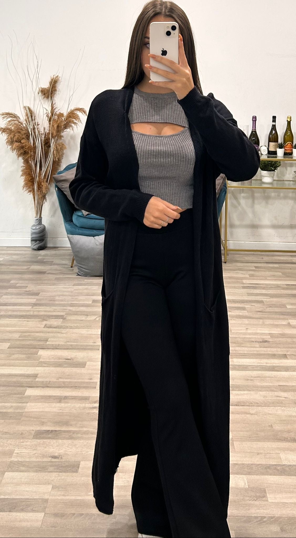 cardigan lungo via chiaia