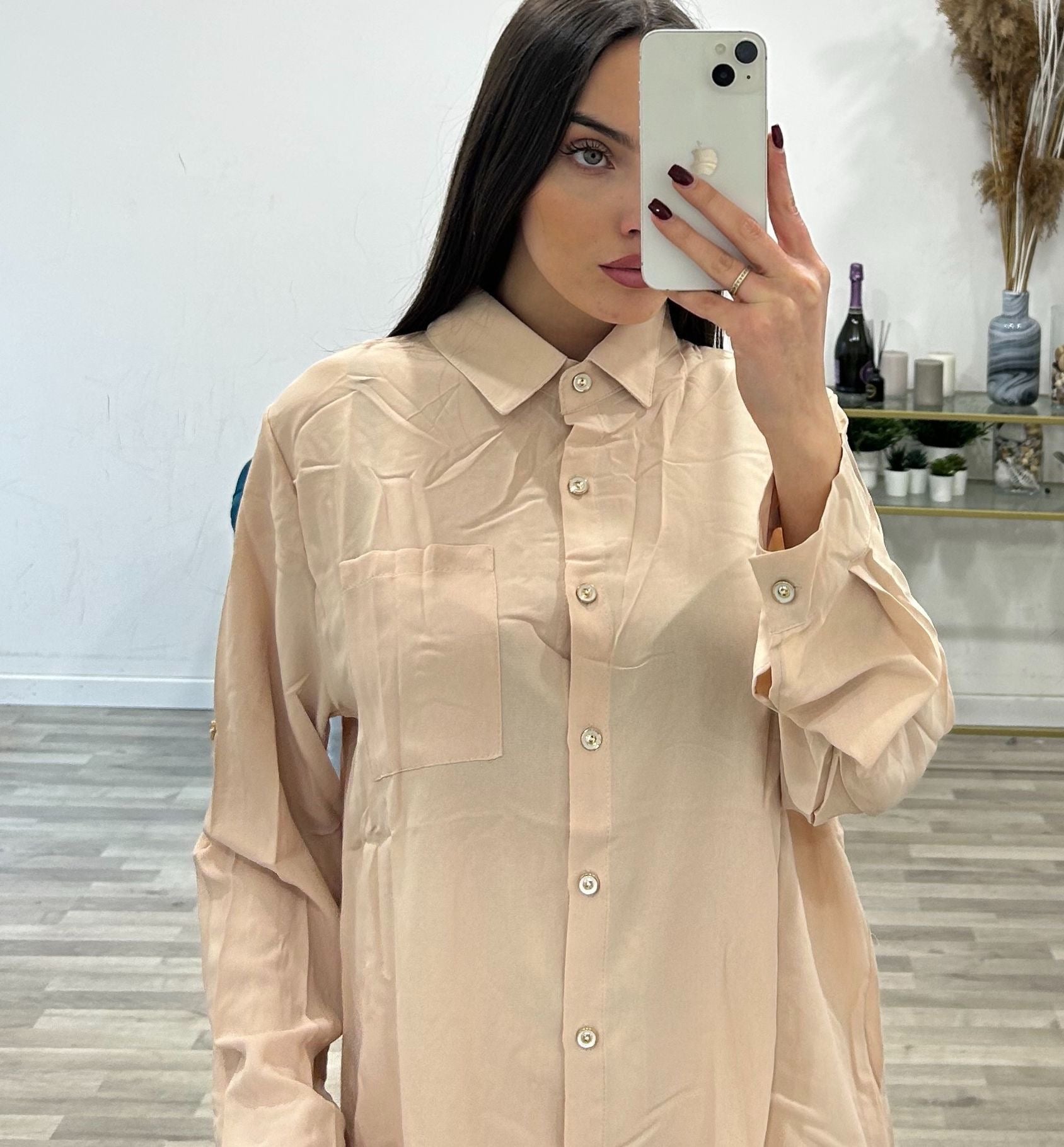 camicia tinta unita londra