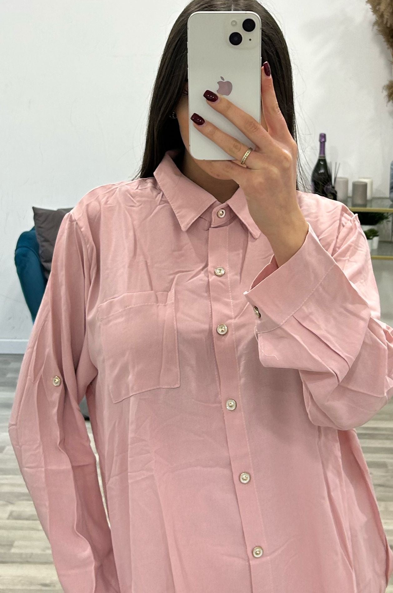 camicia tinta unita londra