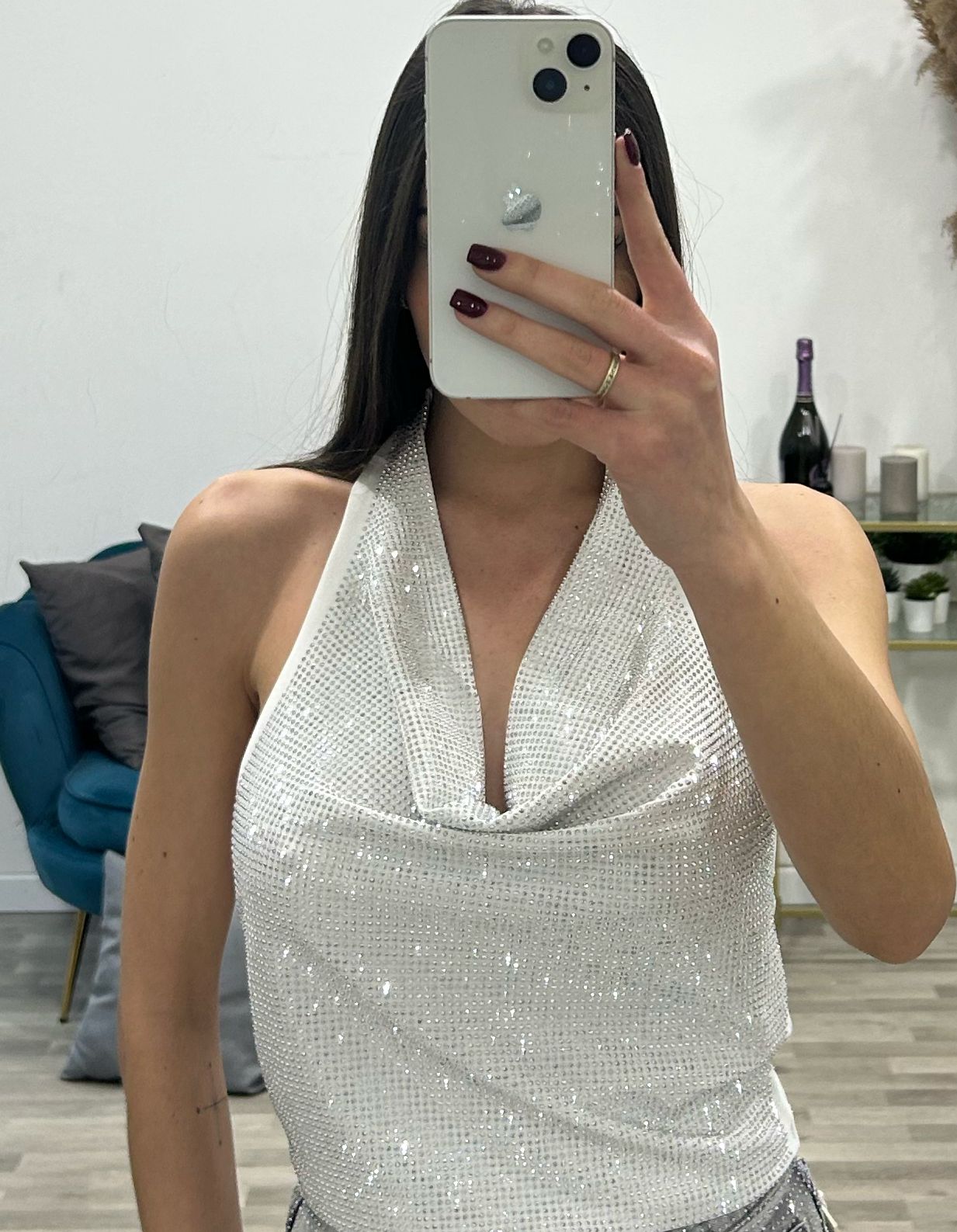 top scollo bavero loren
