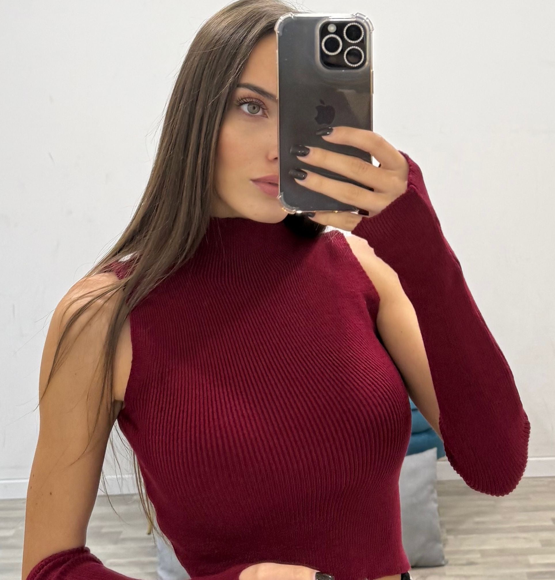 maglia con manicotti