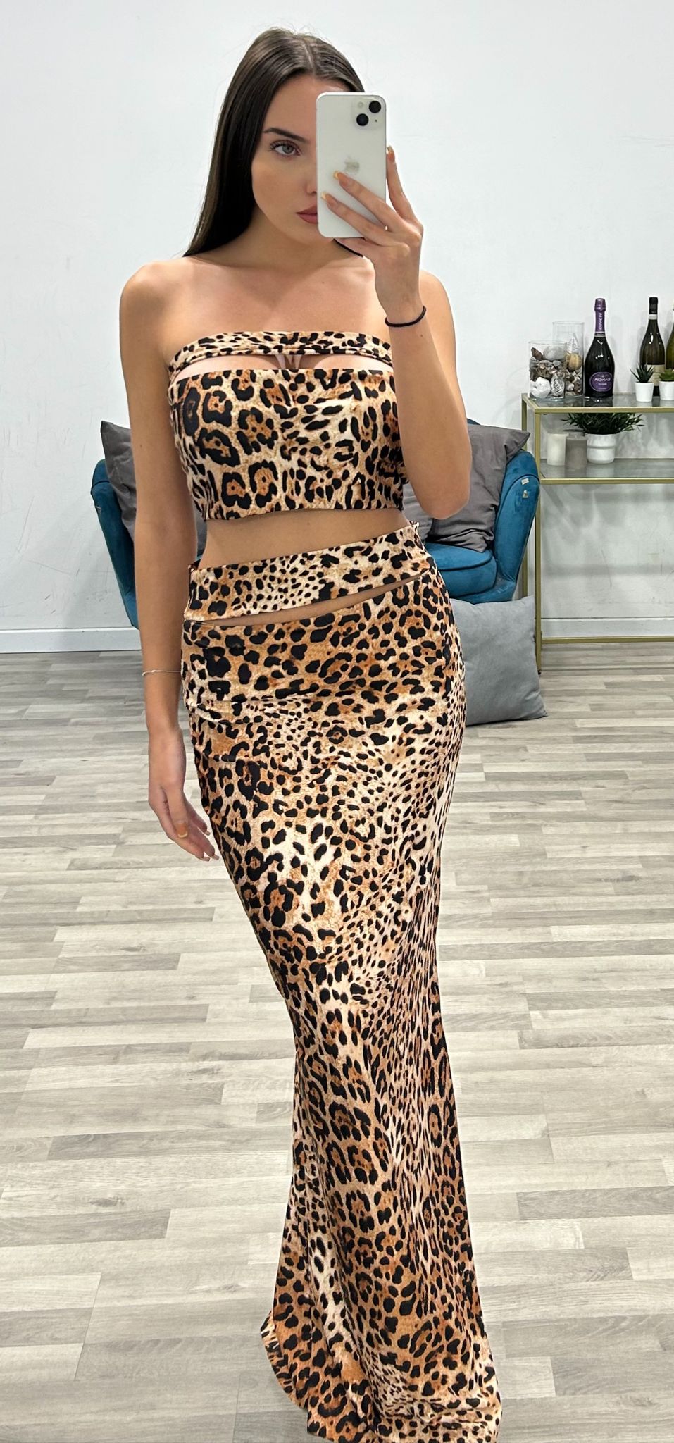 completo mood leopardato