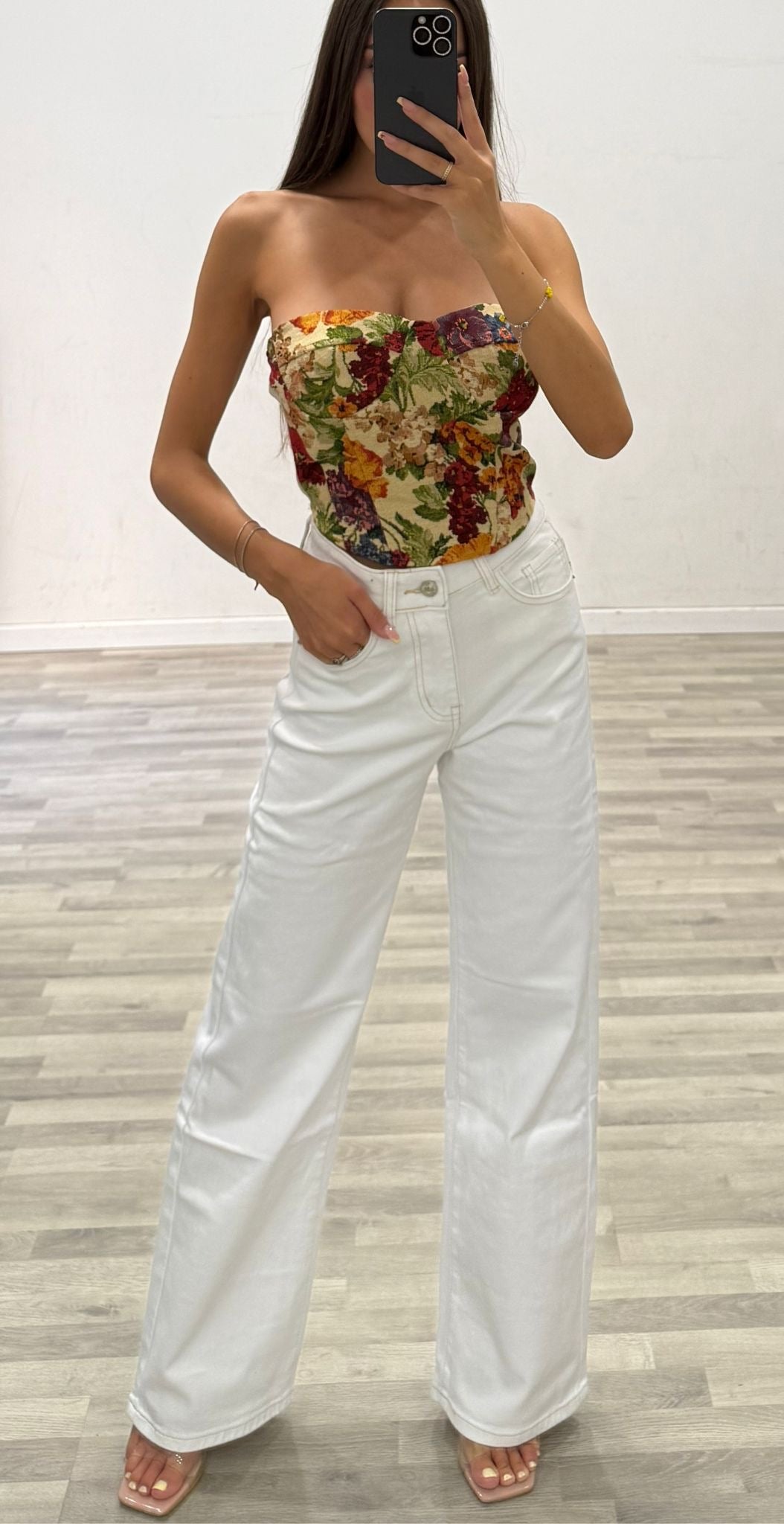 jeans zarus bianco