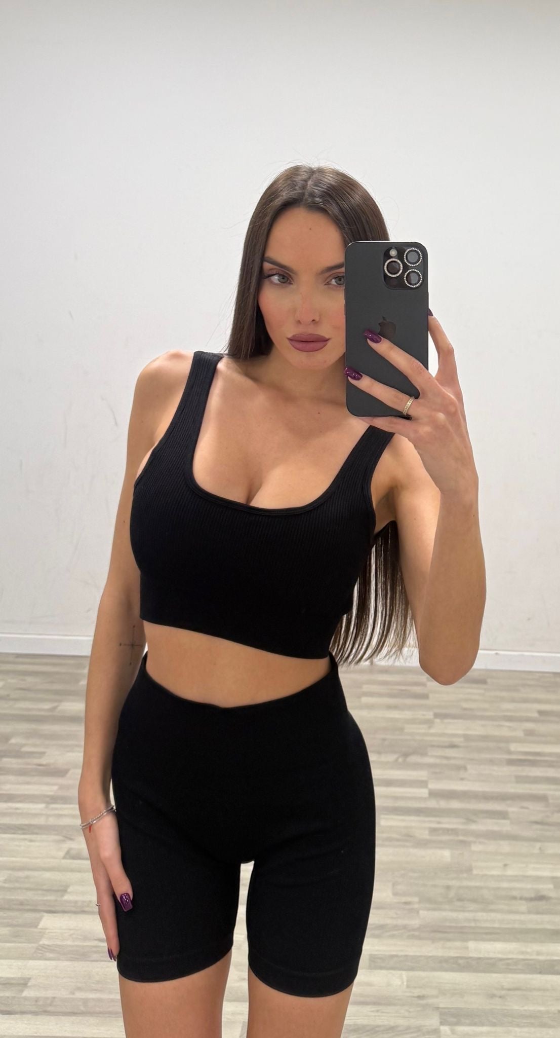 completo costine canotta e short io