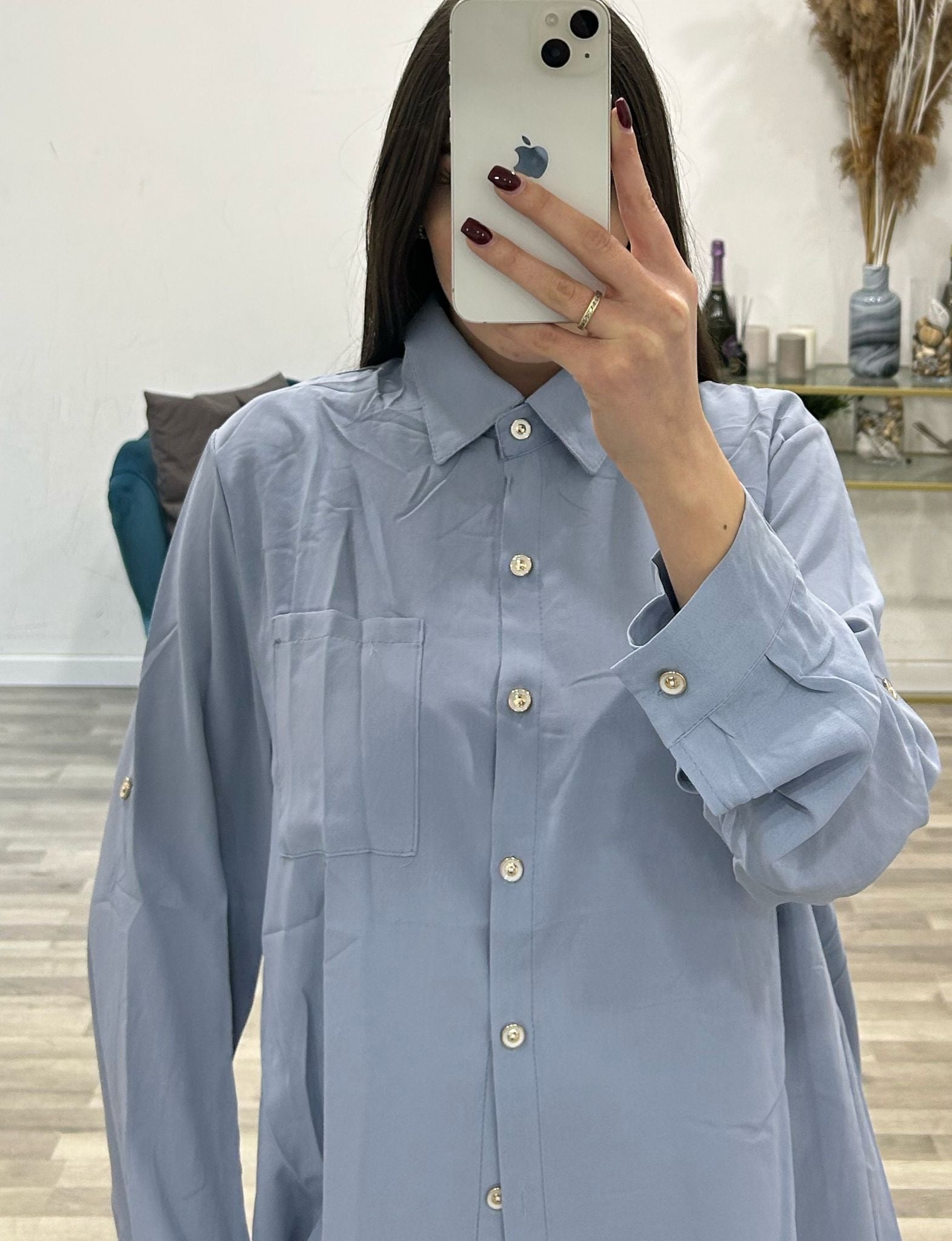camicia tinta unita londra