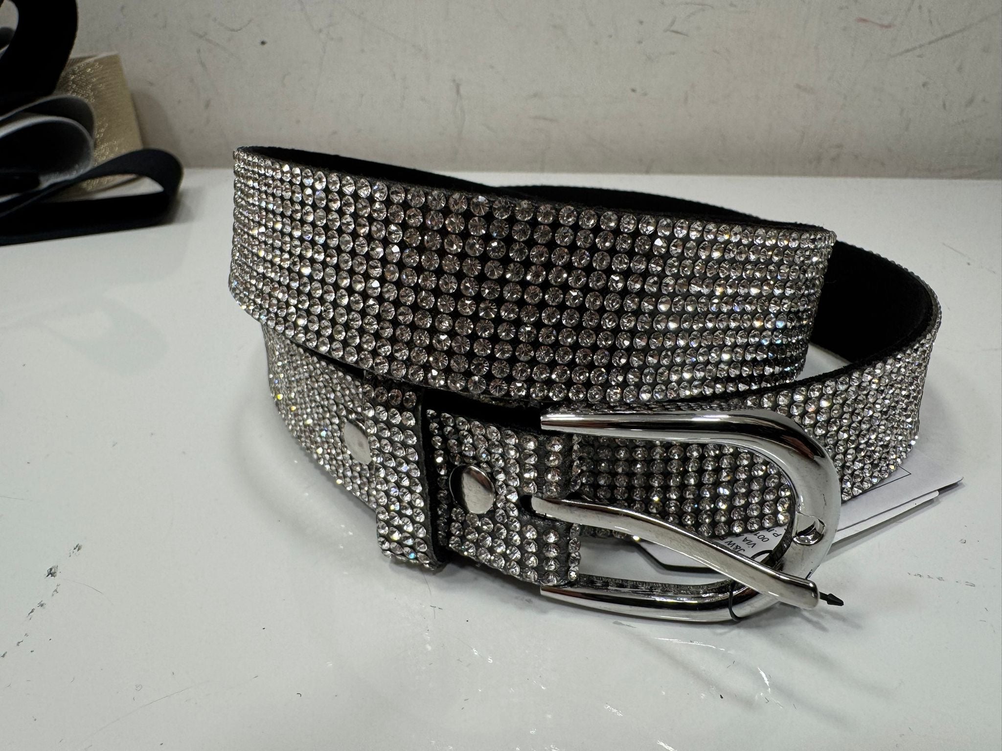 cintura strass large