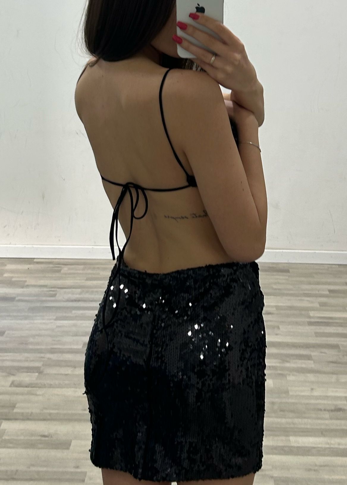 vestitino paillettes smack