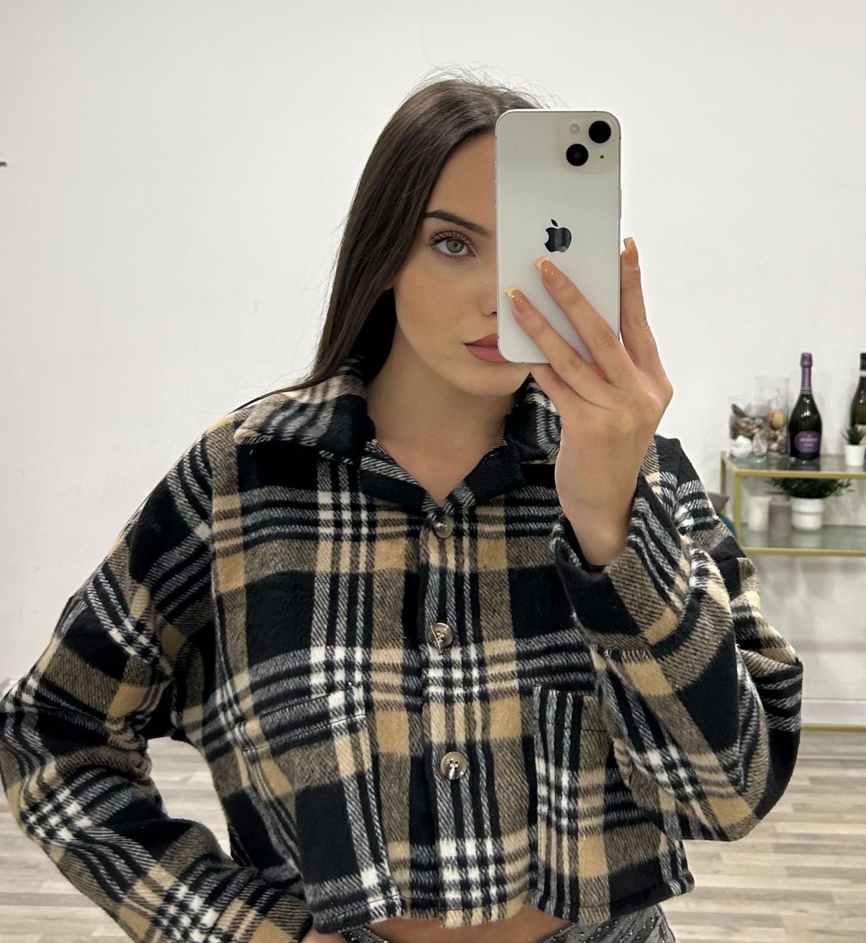 camicia corta quadrix