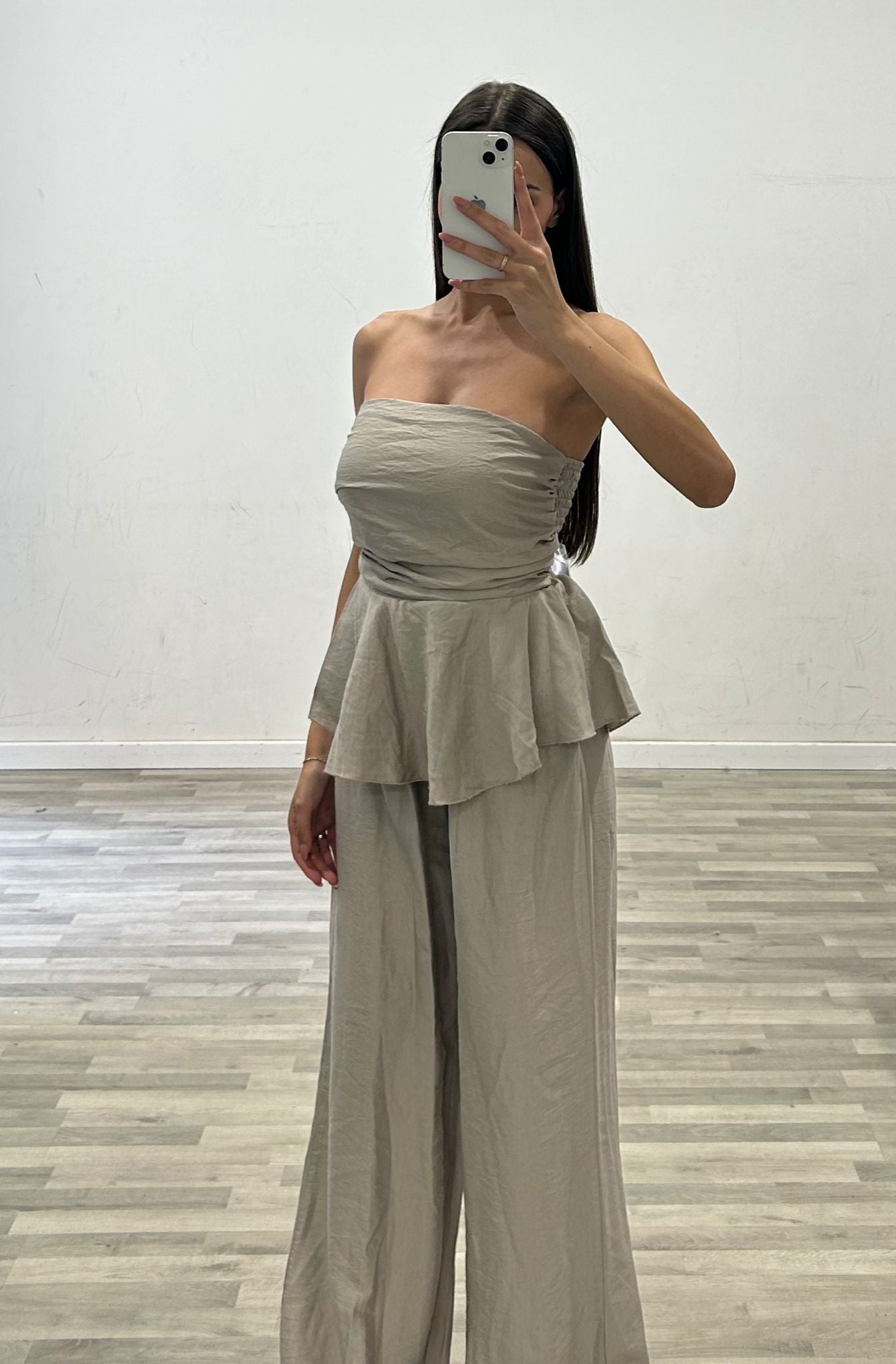 completo top e pantalone