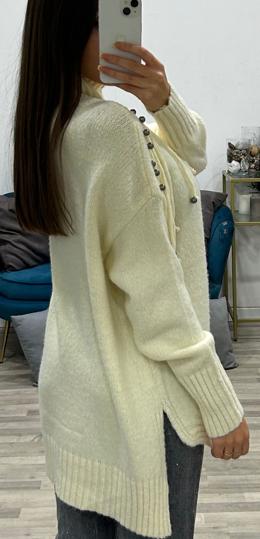 maglia con collone annabella