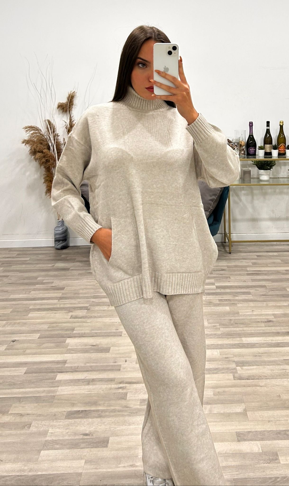 completo collo alto e pant passione