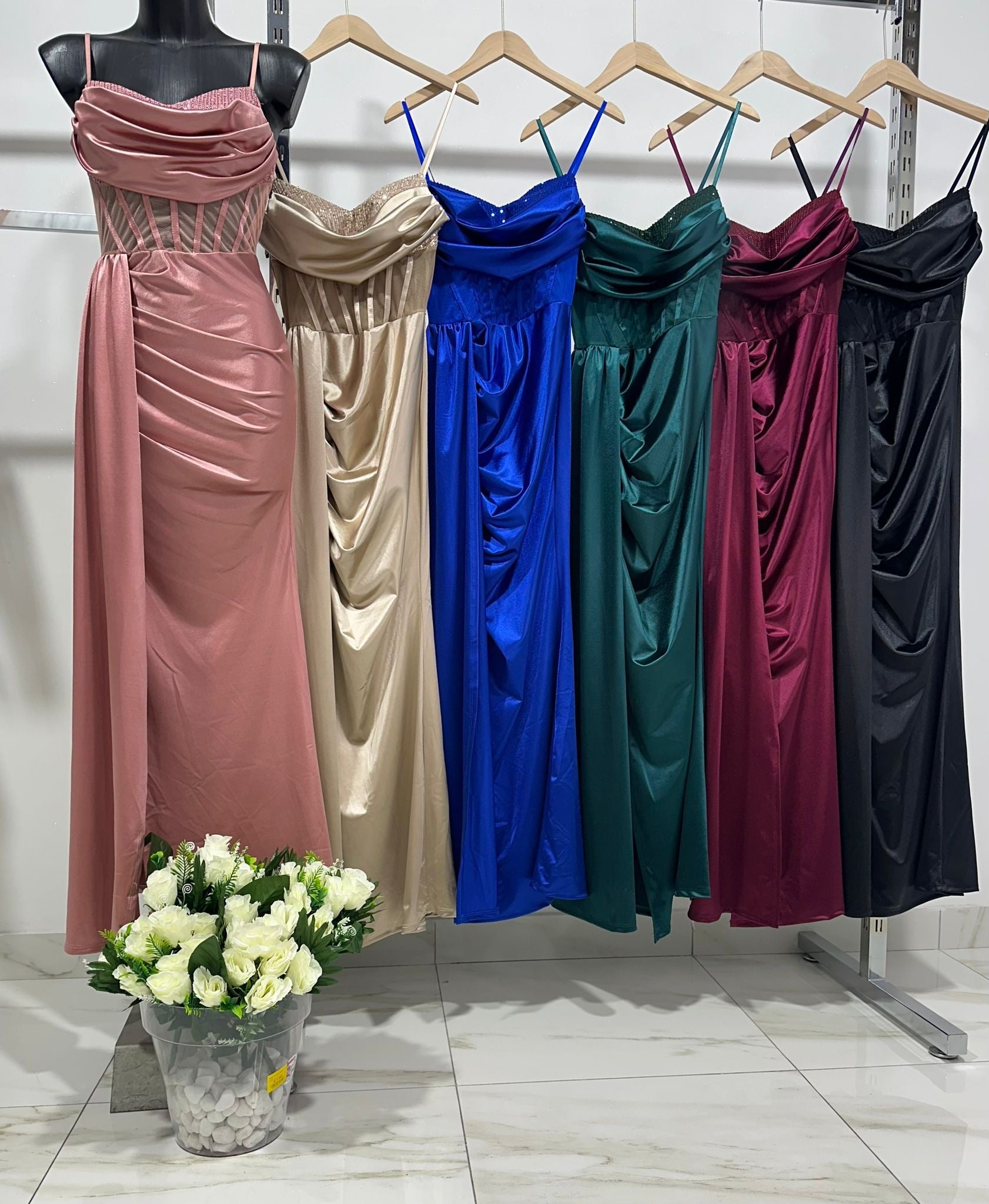 vestito new chantal con paillettes