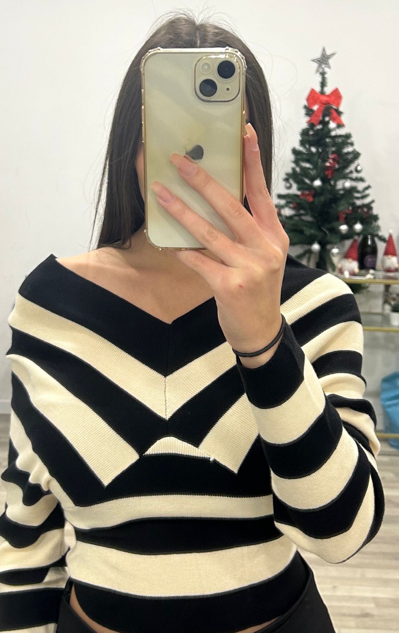 maglia rigata laura