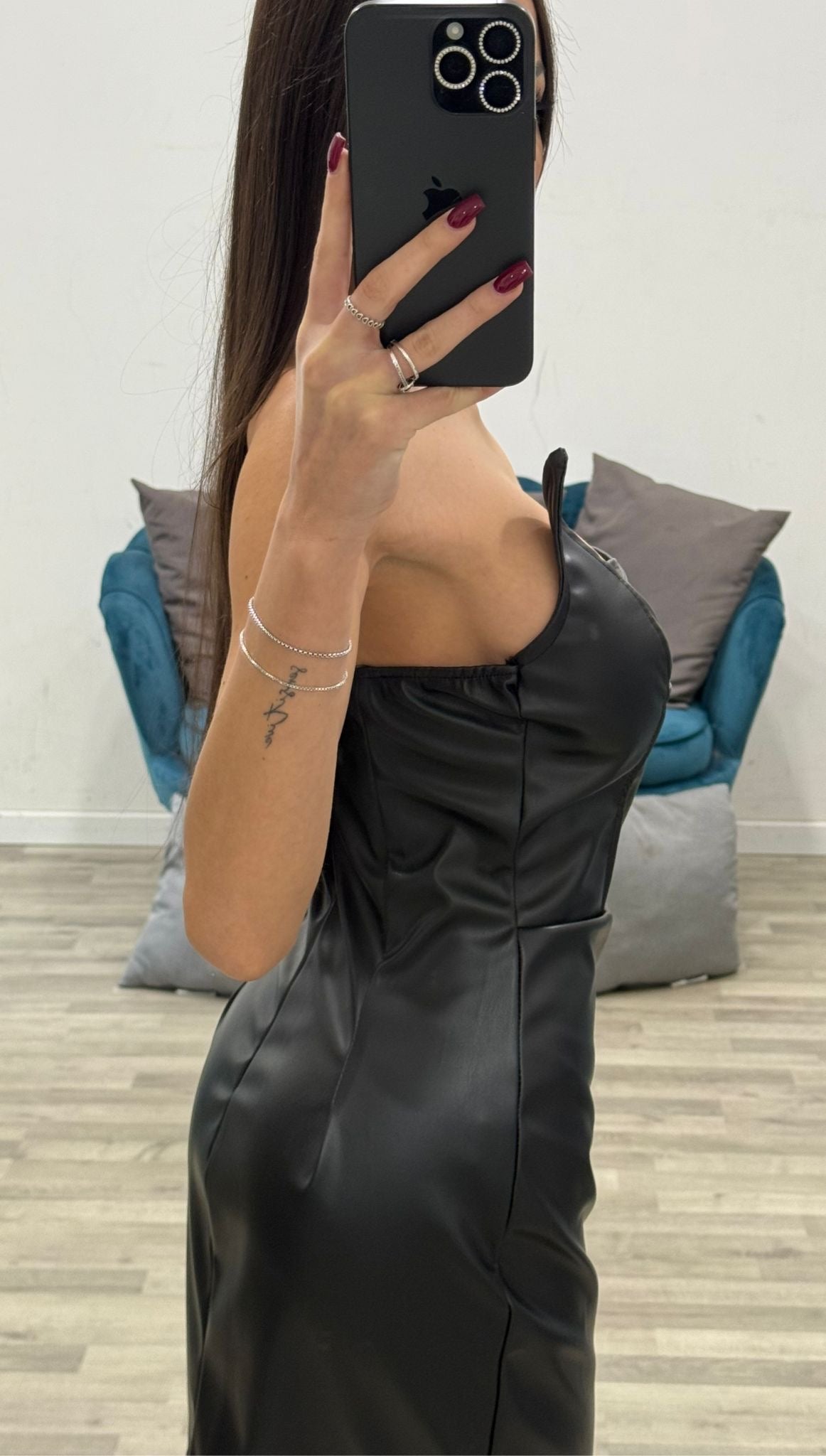 vestitino in ecopelle sauvage