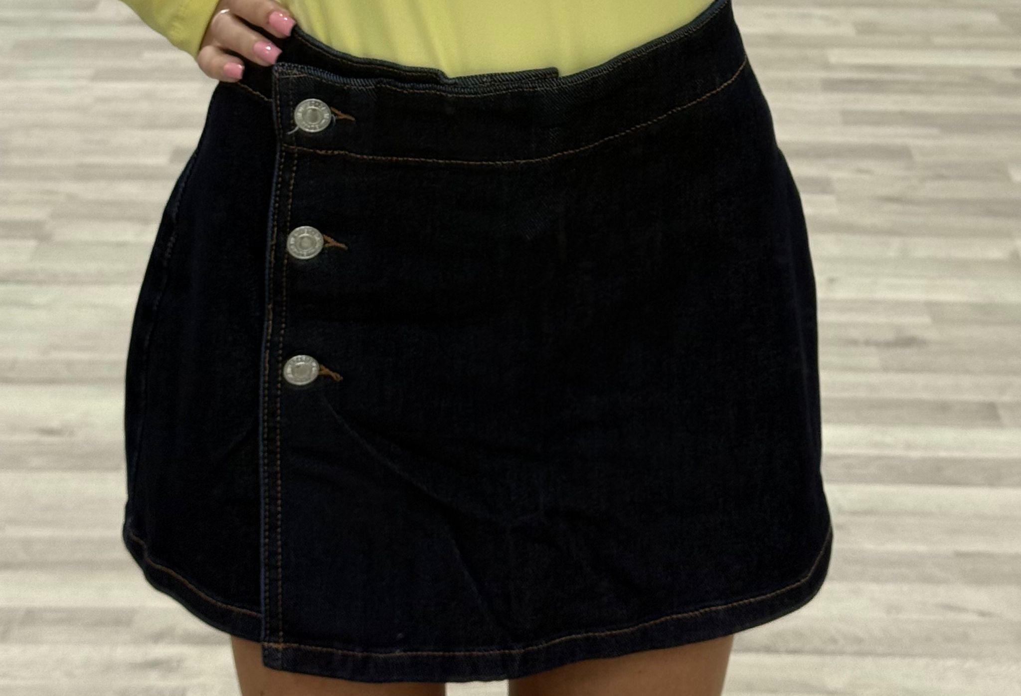 gonna short tre bottoni