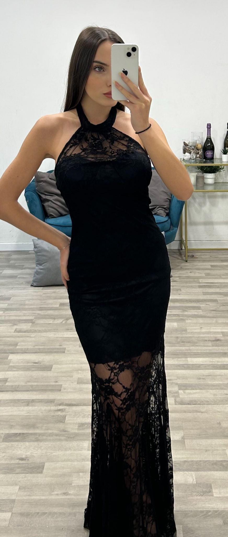 vestito tutto pizzo megane