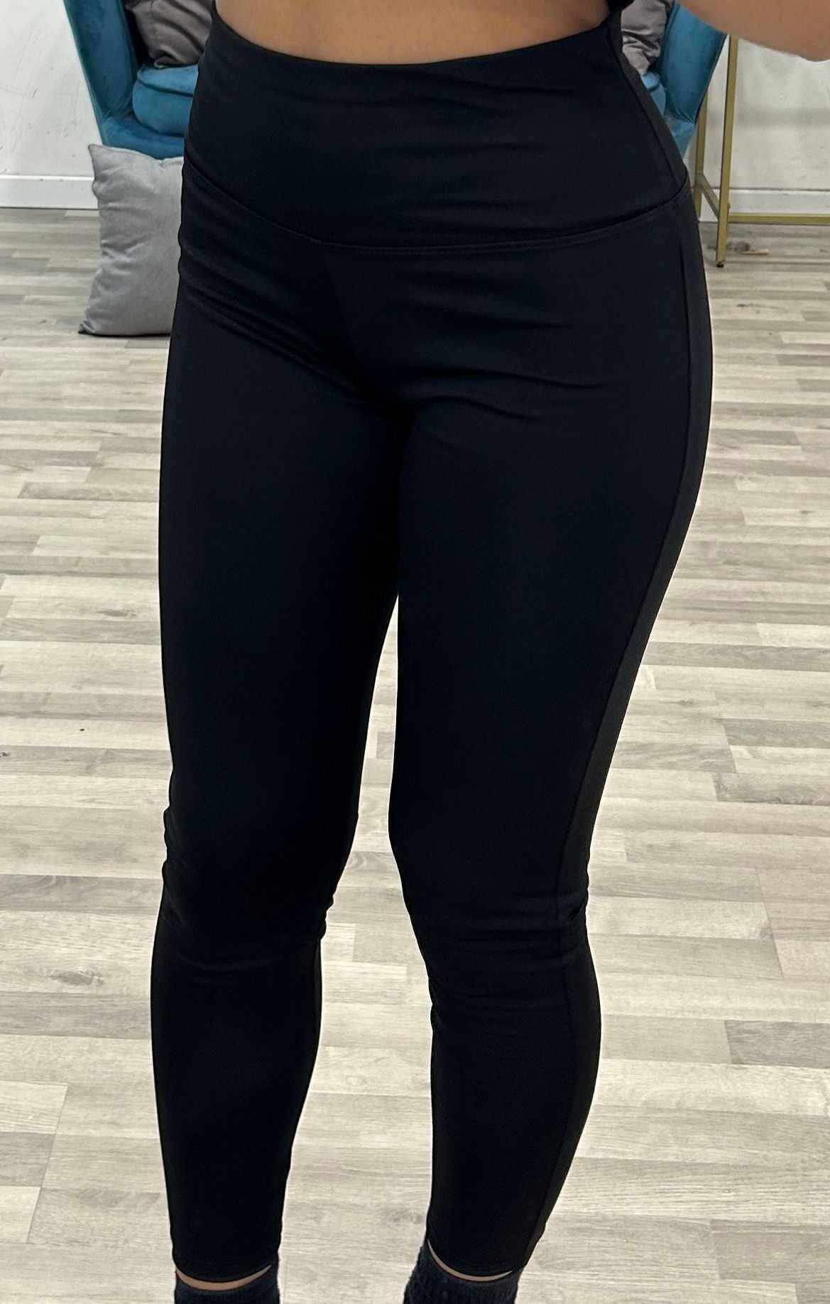 leggins felpato modellante