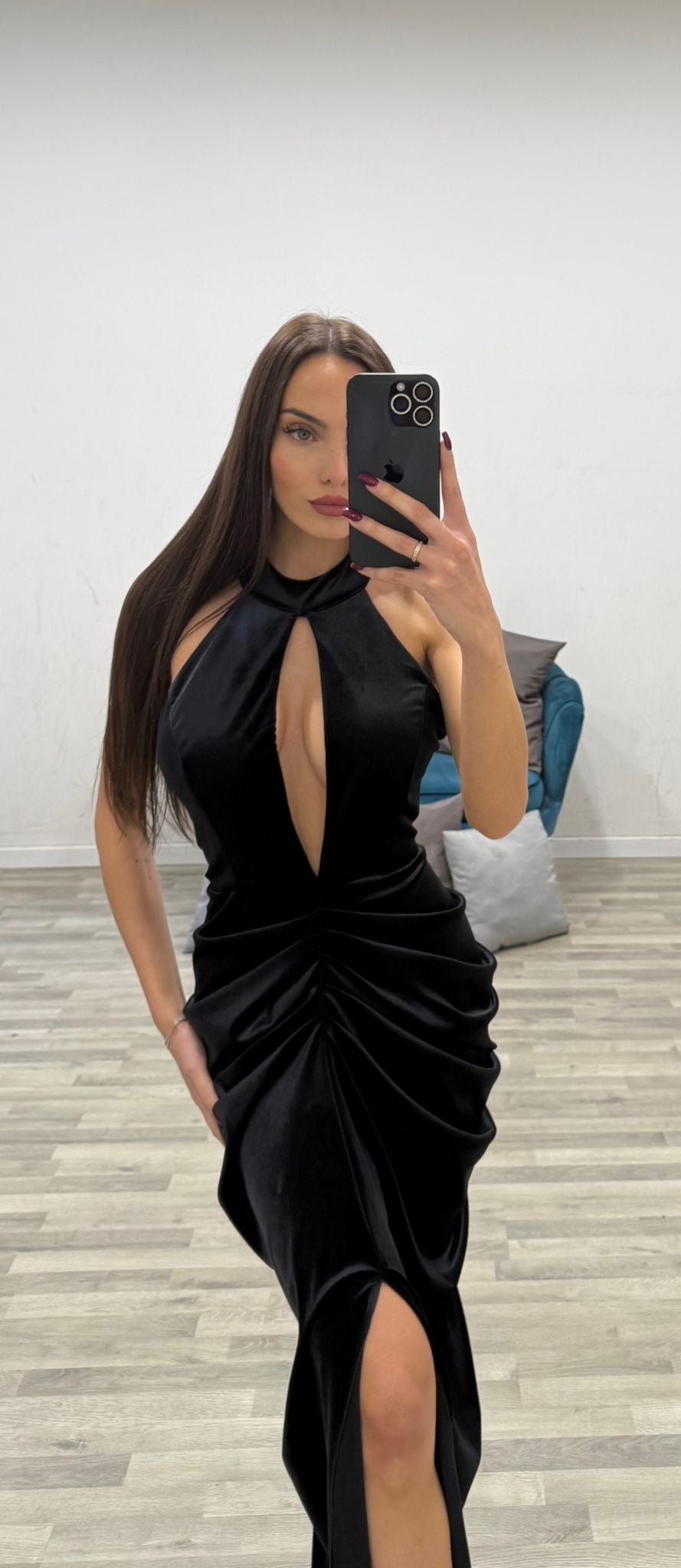 vestito ciniglia richis