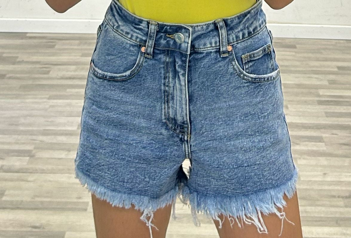 short di jeans basic