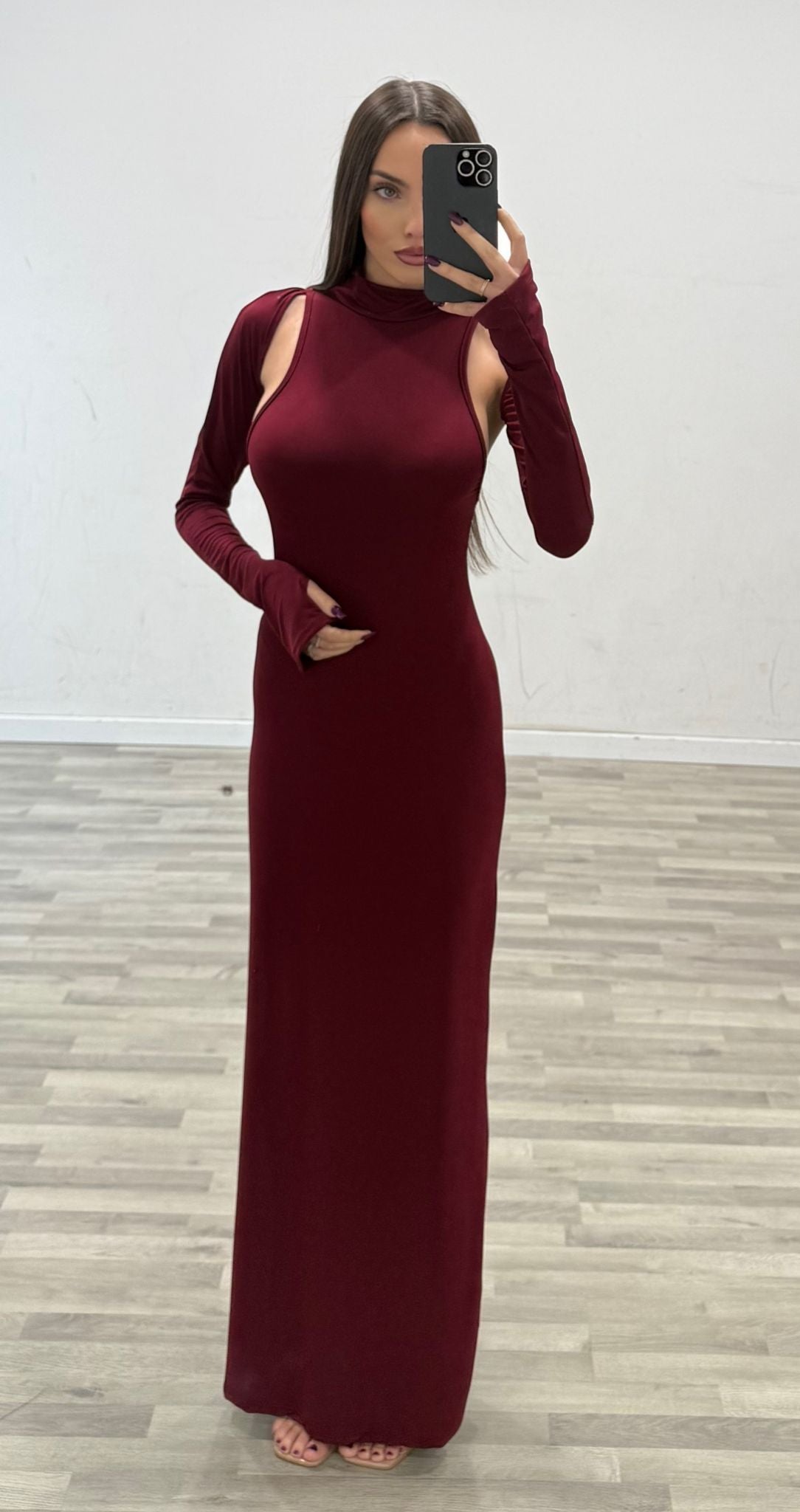 vestito con coprispalle luna