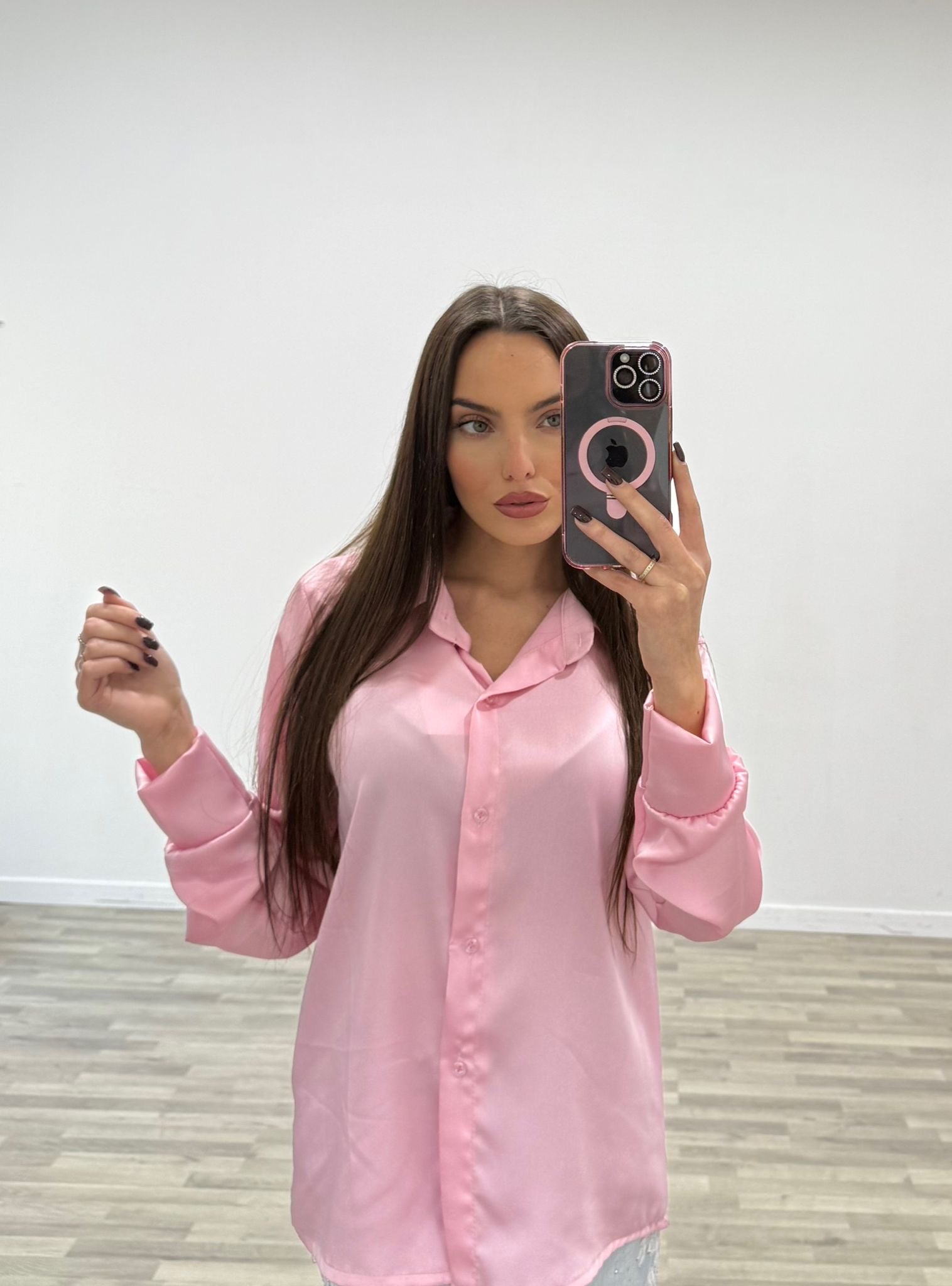 camicia di raso antonella