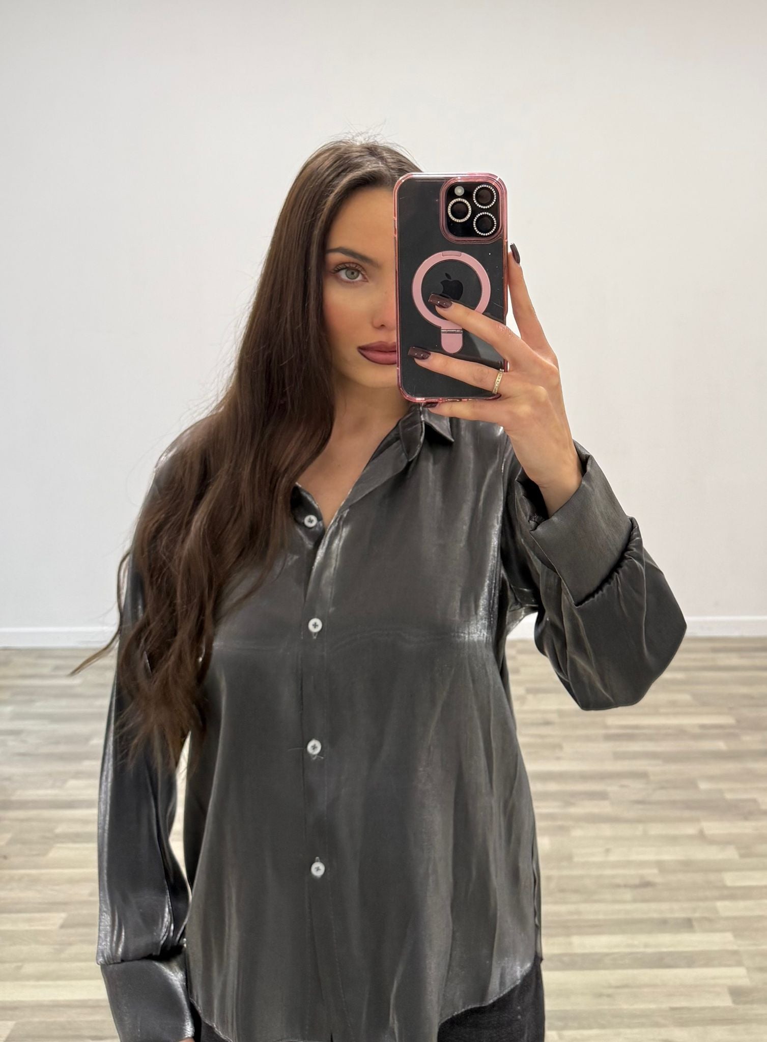 camicia raso lucida emily