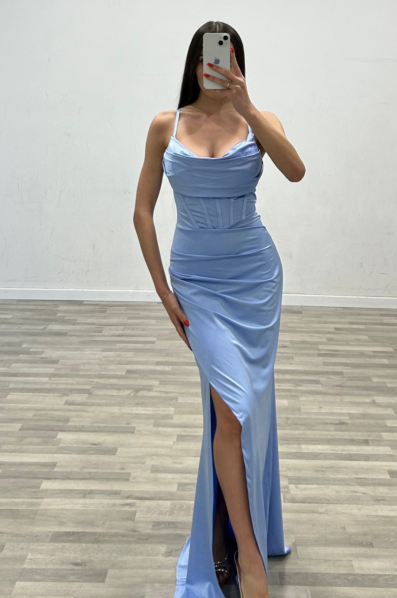 vestito raso chantal