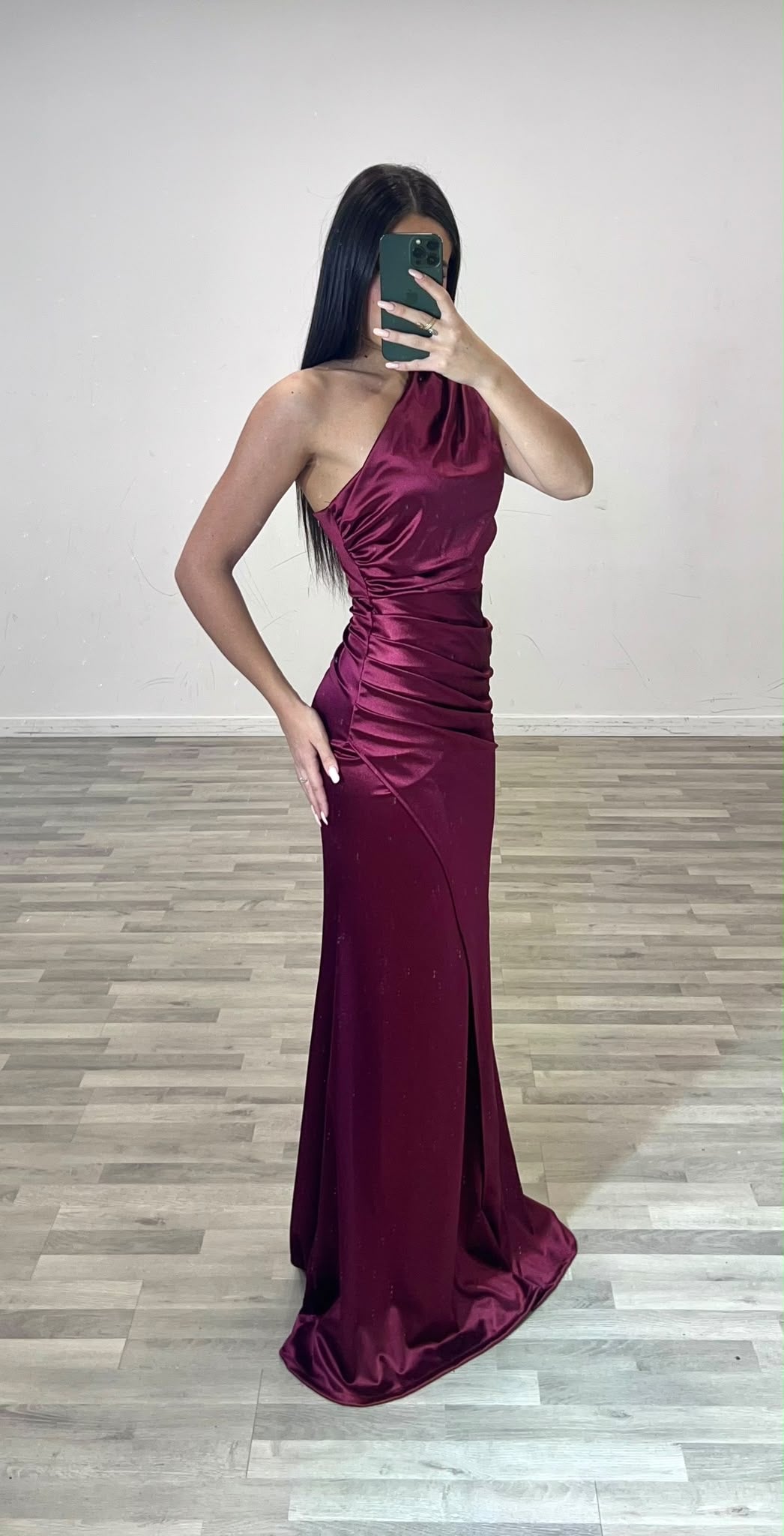vestito monospalla dea