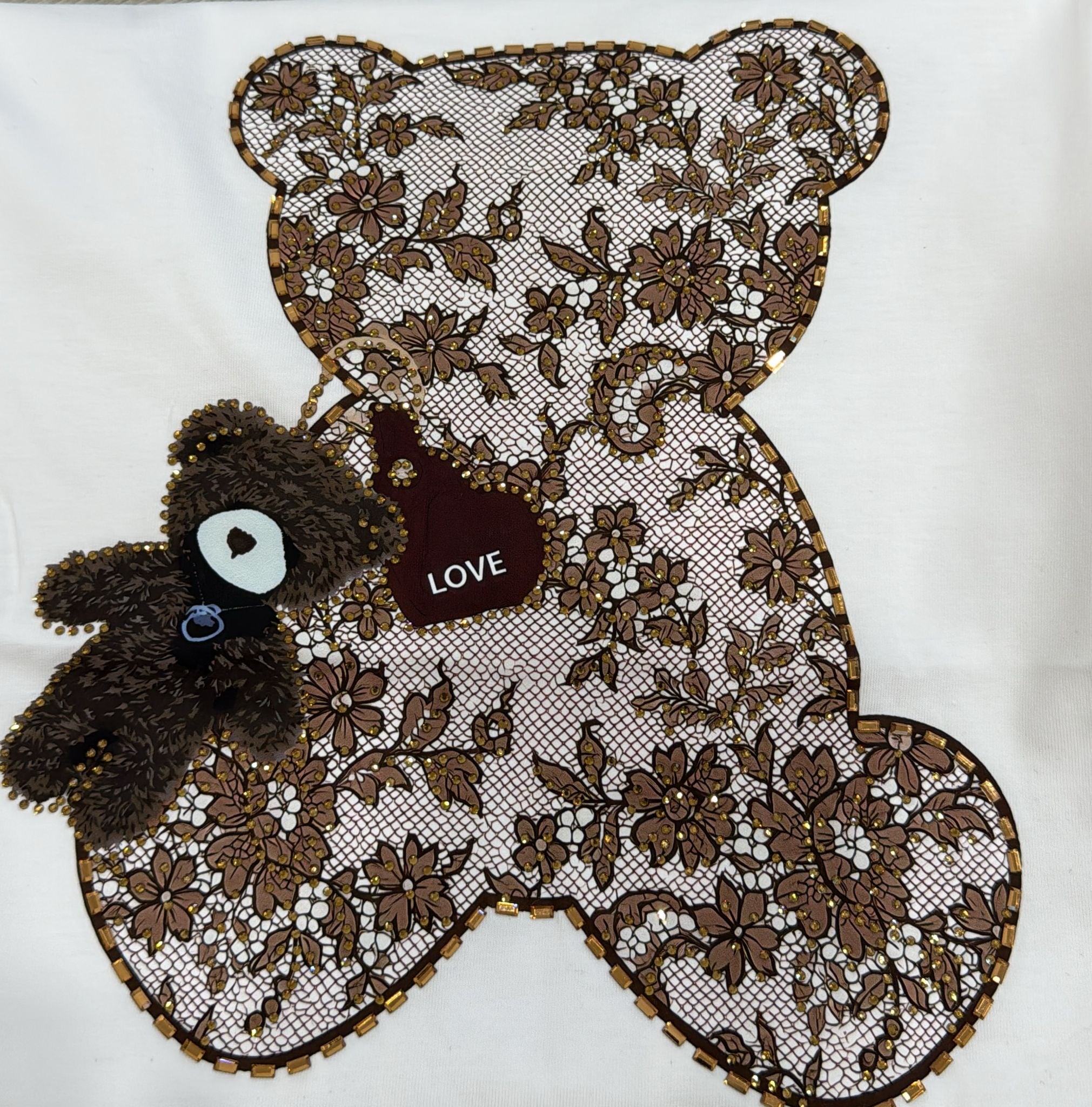t-shirt teddy love