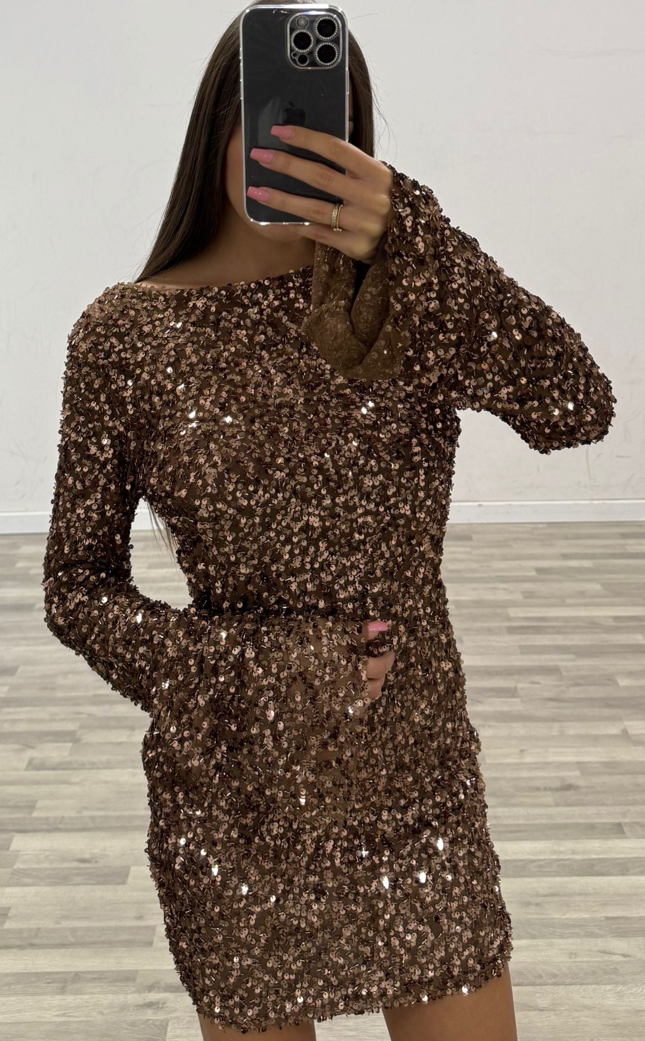 vestitino in paillettes madrid
