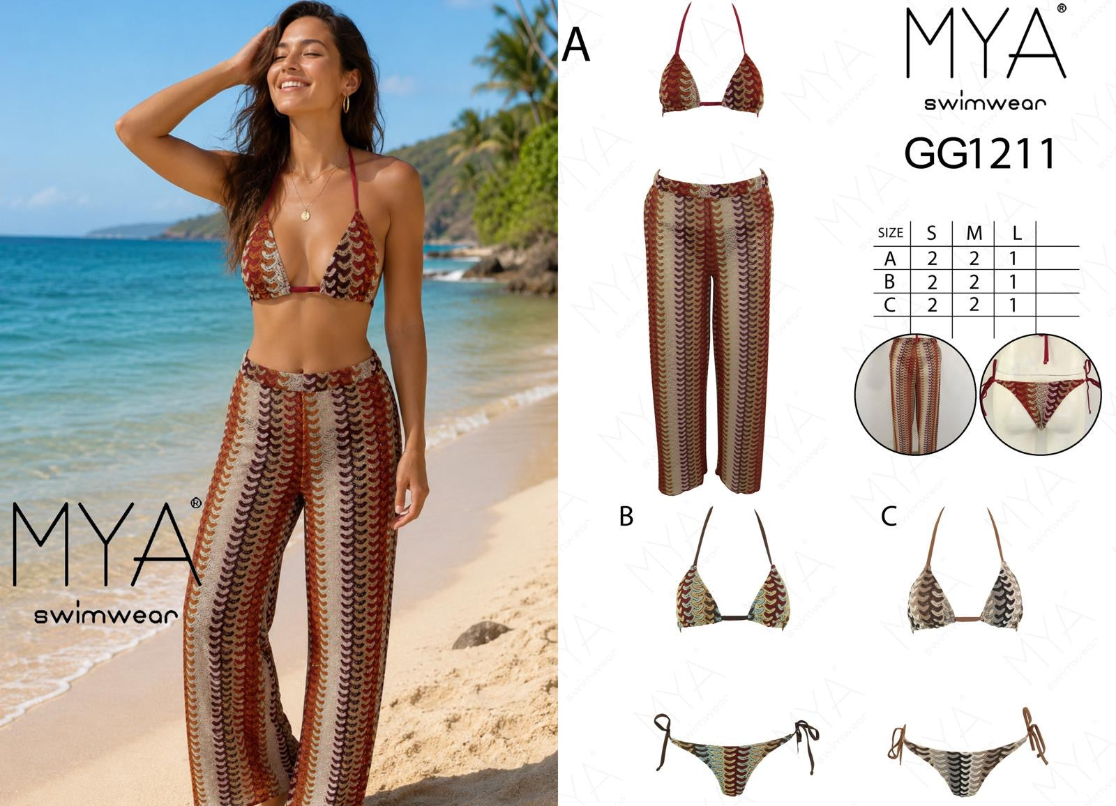 costume uncinetto con pantalone