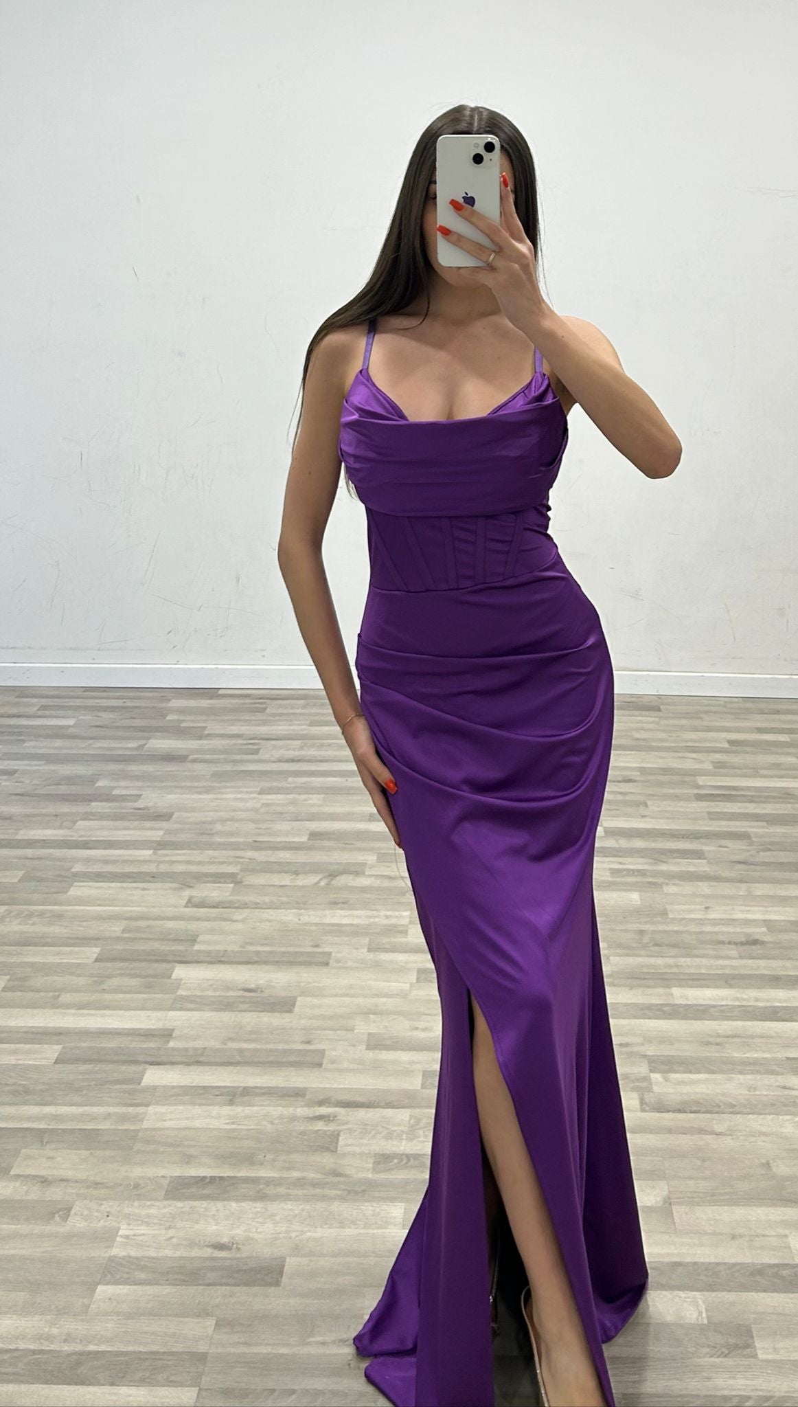vestito raso chantal