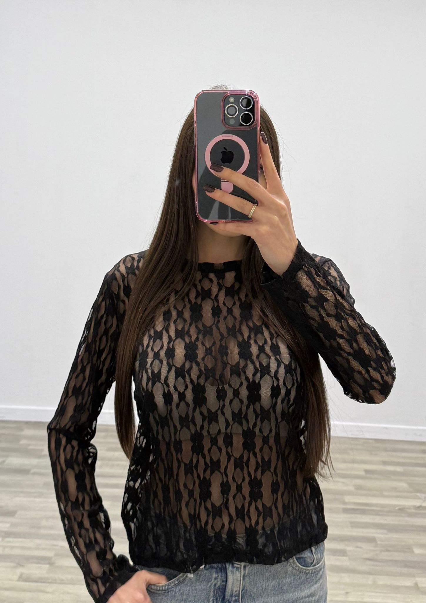 sottogiacca in pizzo