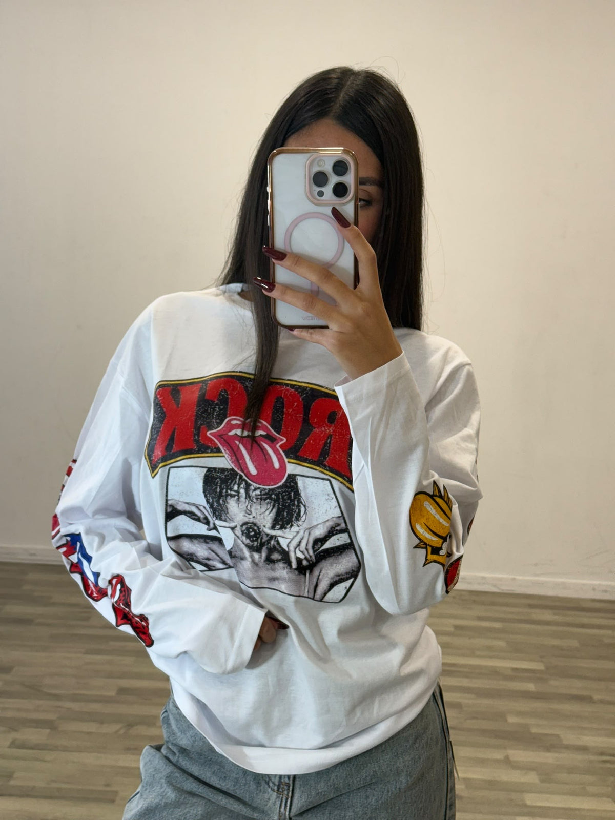 maglia longsleeve rock
