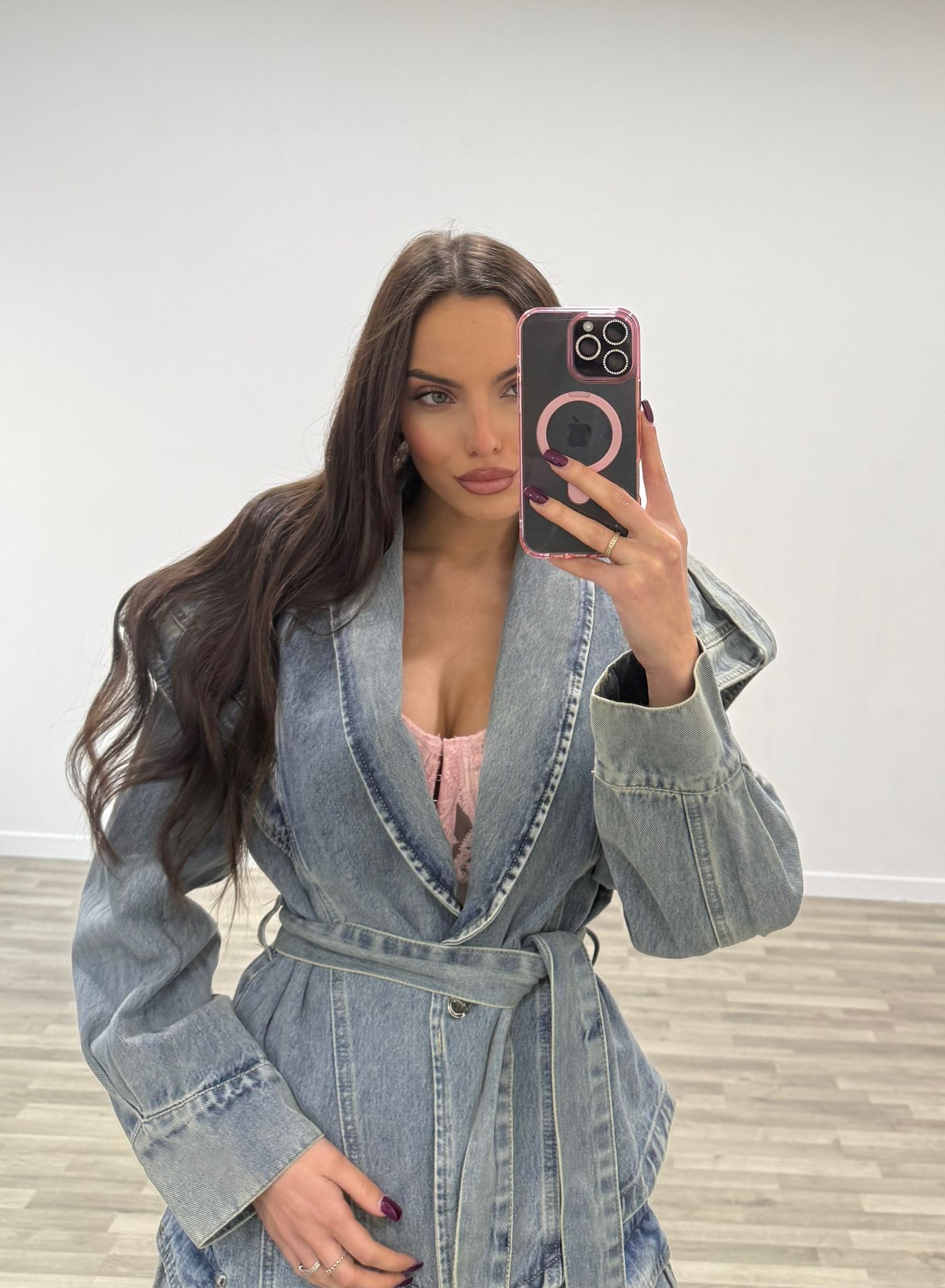 giacca di jeans koe'