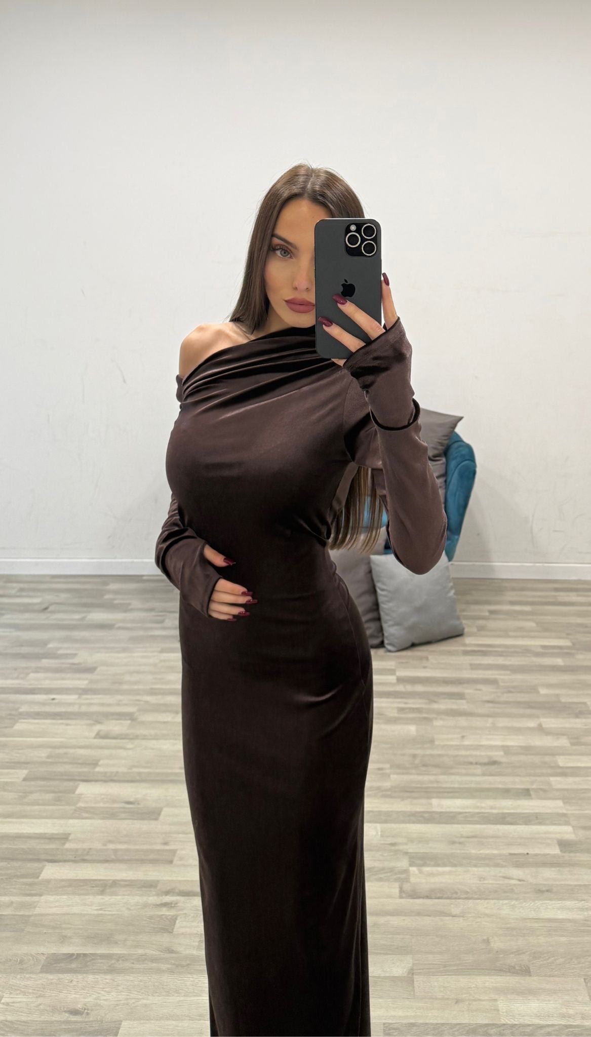 vwstito asimmetrico ciniglia