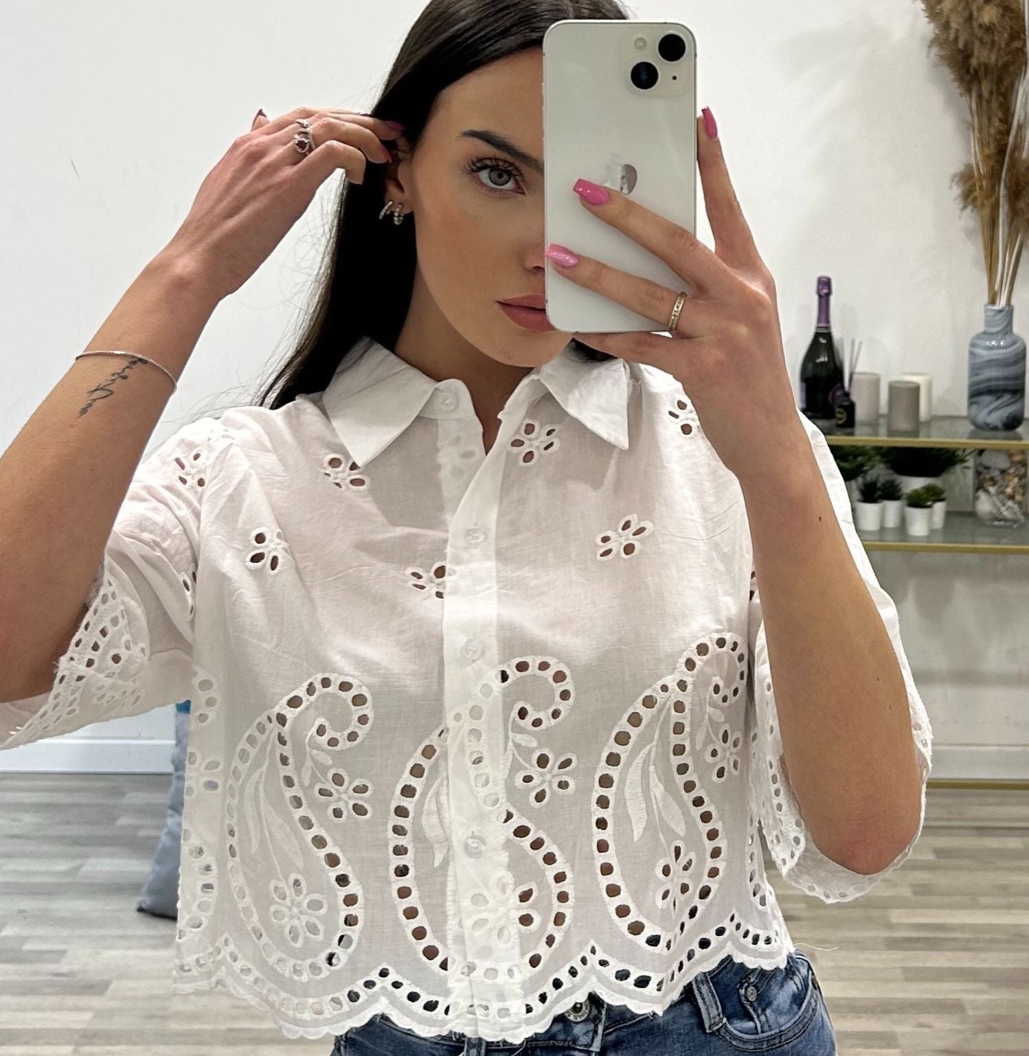 camicia san gallo capri